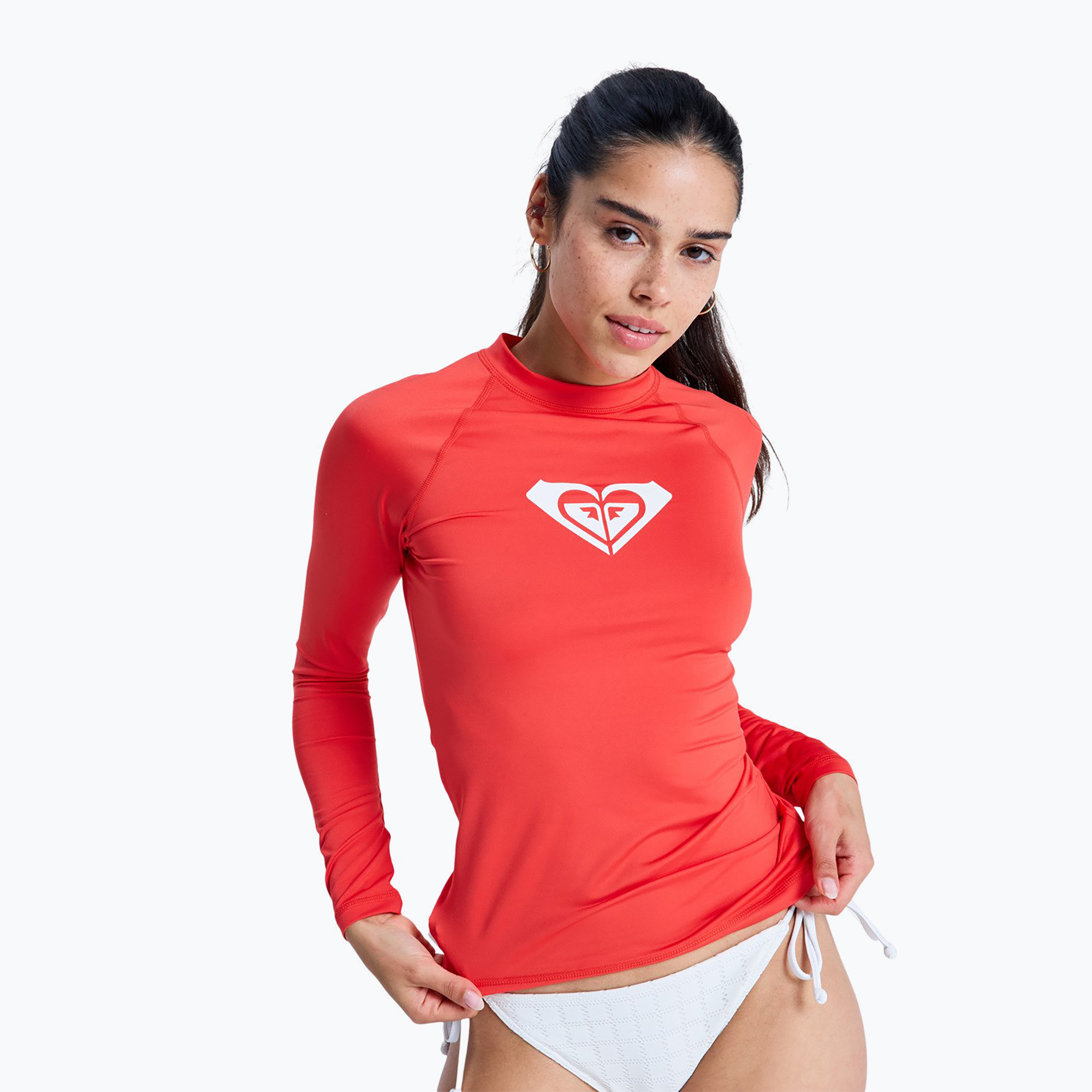 Longsleeve do pływania damski ROXY Whole Hearted hibiscus 