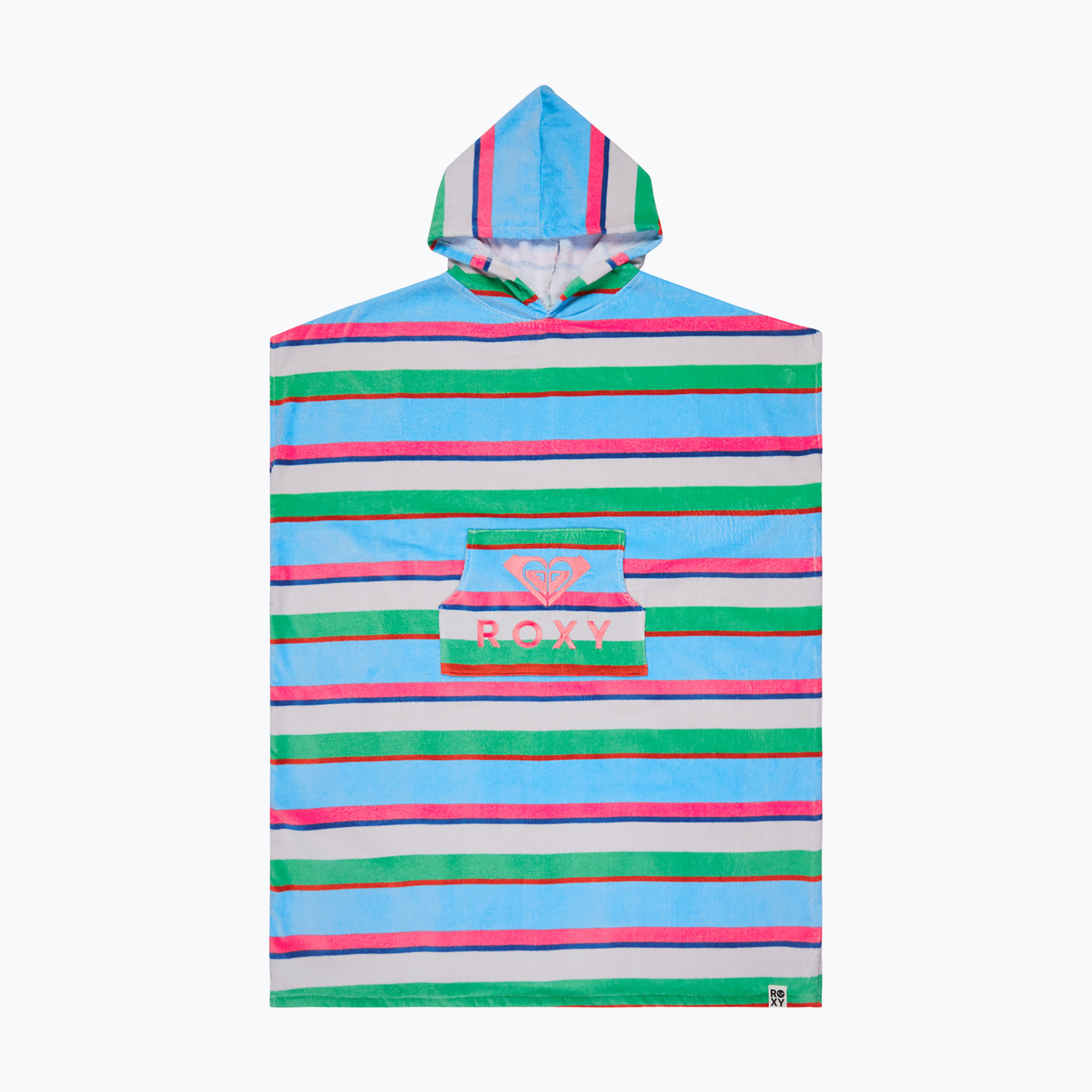 Ponczo damskie ROXY Stay Magical Printed cloud dancer classic stripe 