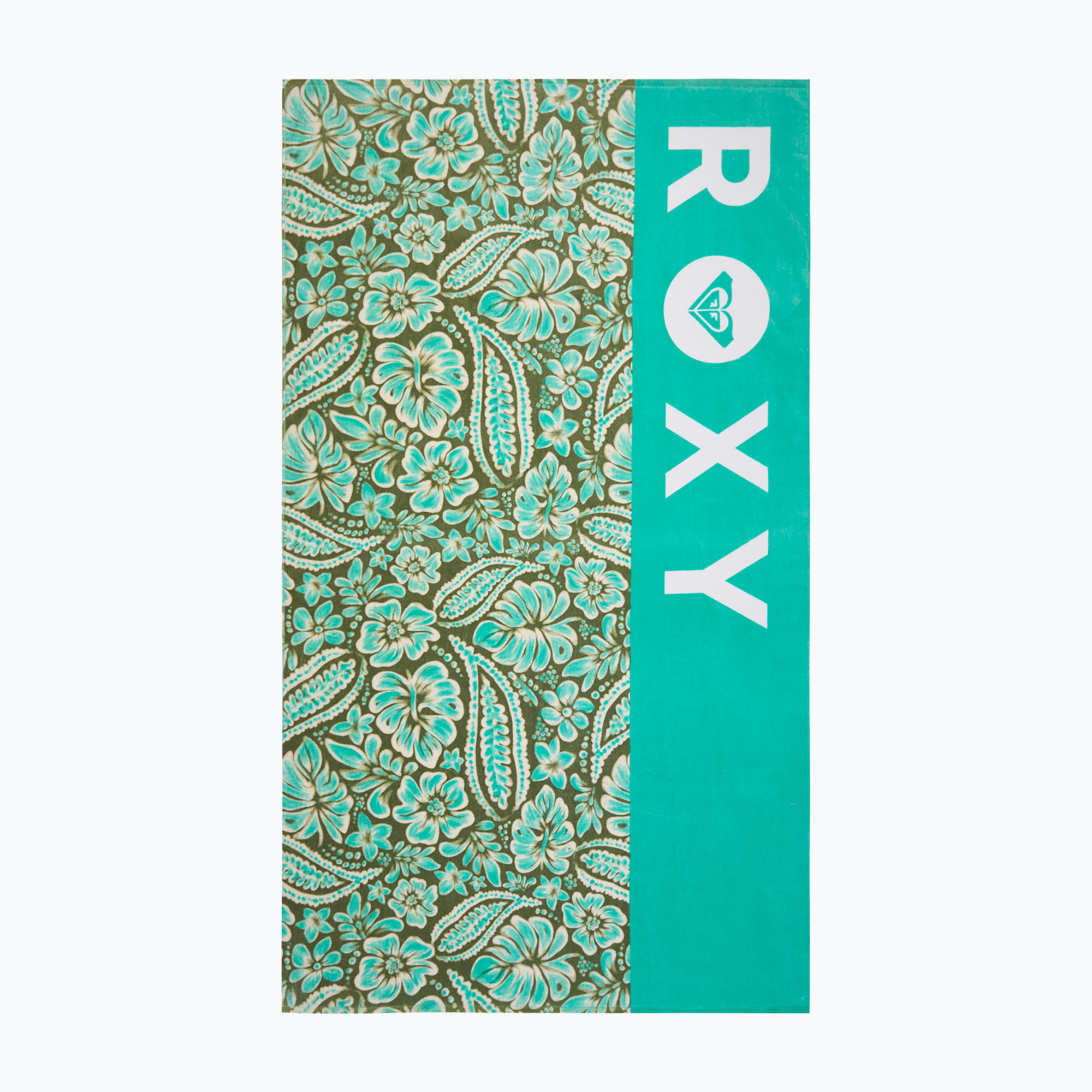 Ręcznik plażowy ROXY Cold Water Printed oil green wildside paisley 