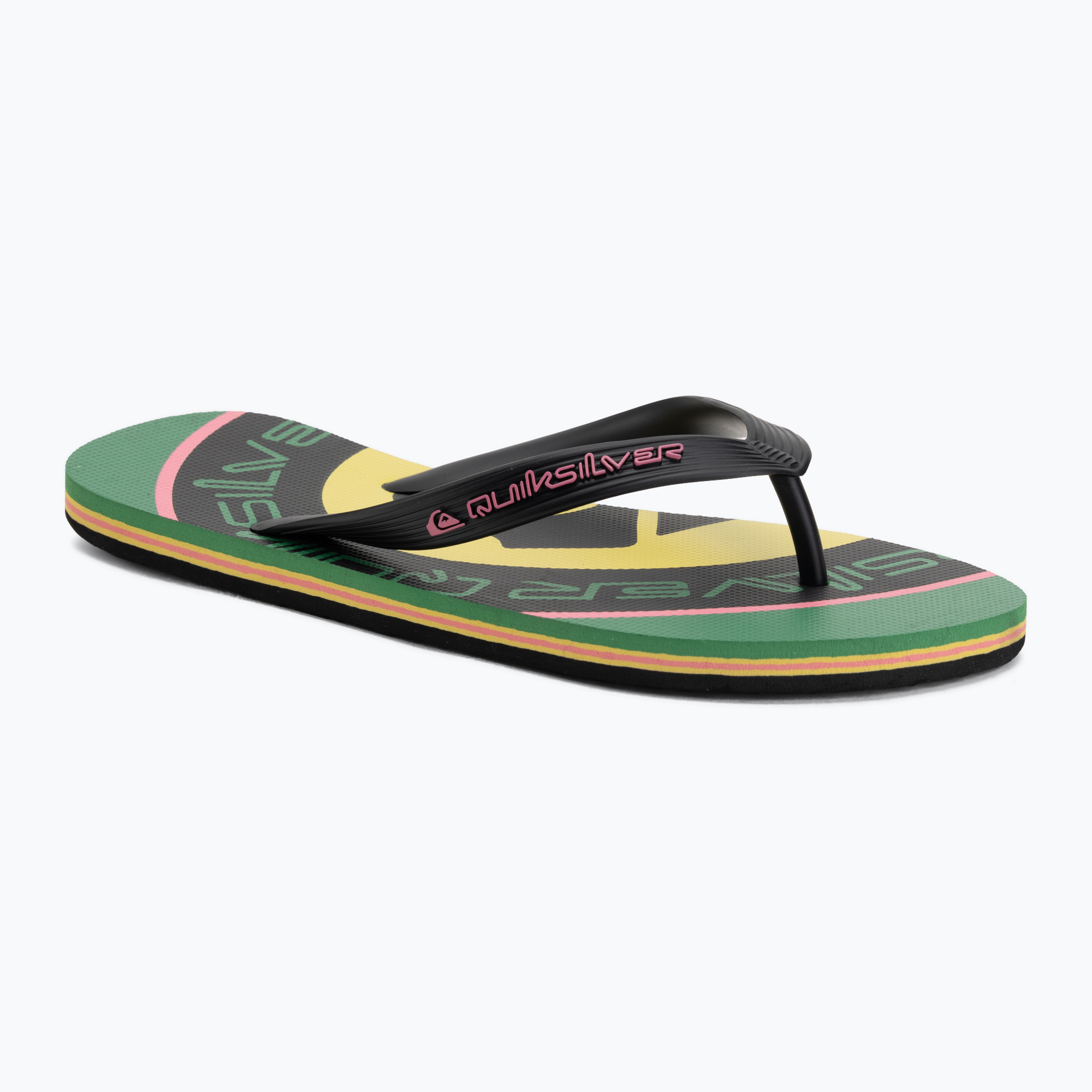 Мъжки джапанки Quiksilver Molokai screen leprechaun