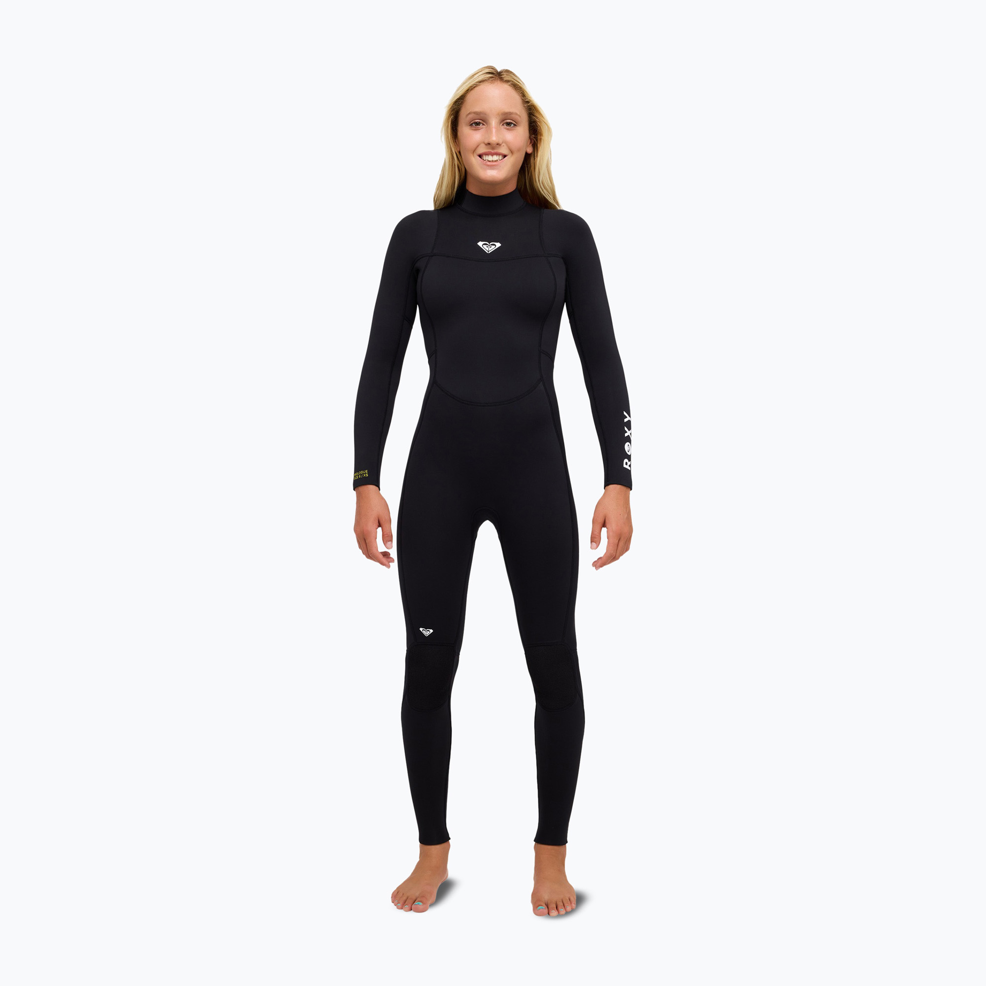 Дамски неопренов костюм за плуване  Pianka ROXY 4/3 mm SR School/Rental Back Zip GBS black
