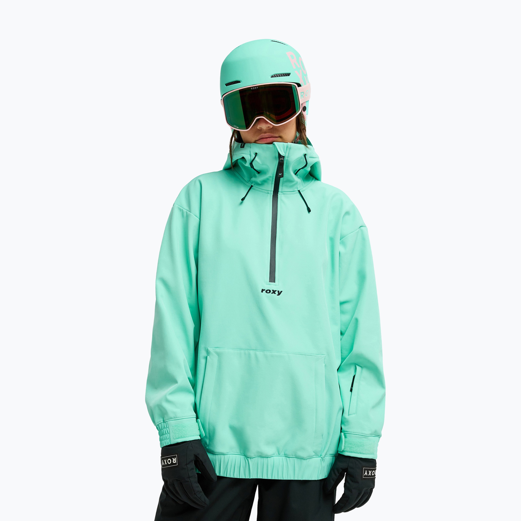 Дамско сноуборд яке ROXY Frostbliss Softshell Overhead opal