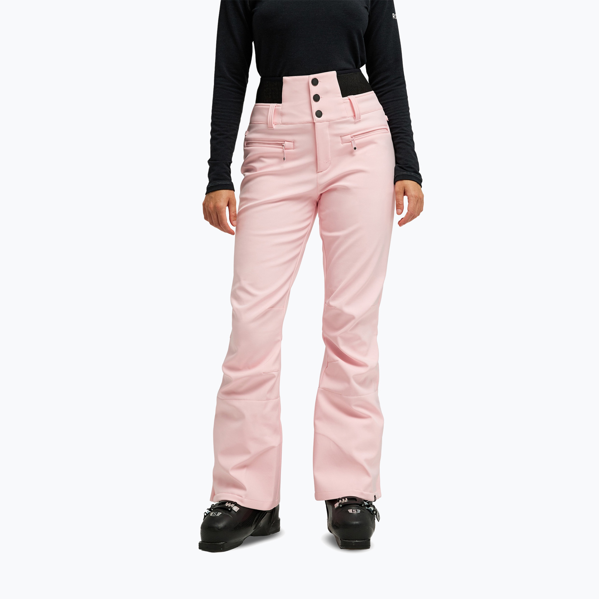 Pantaloni de snowboard pentru femei Roxy Rising High rose shadow