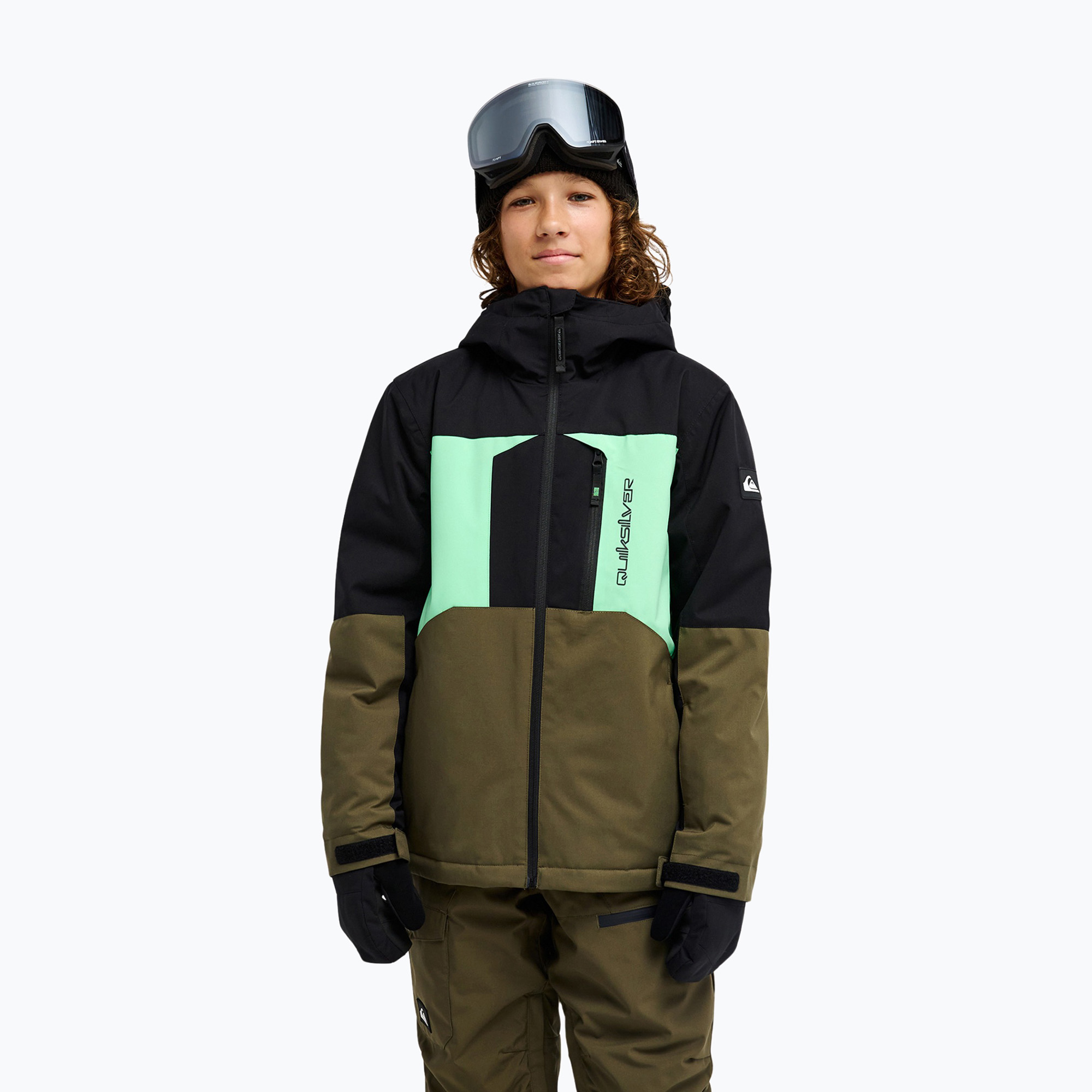 Geacă de snowboard pentru copii Quiksilver Dawson grape leaf