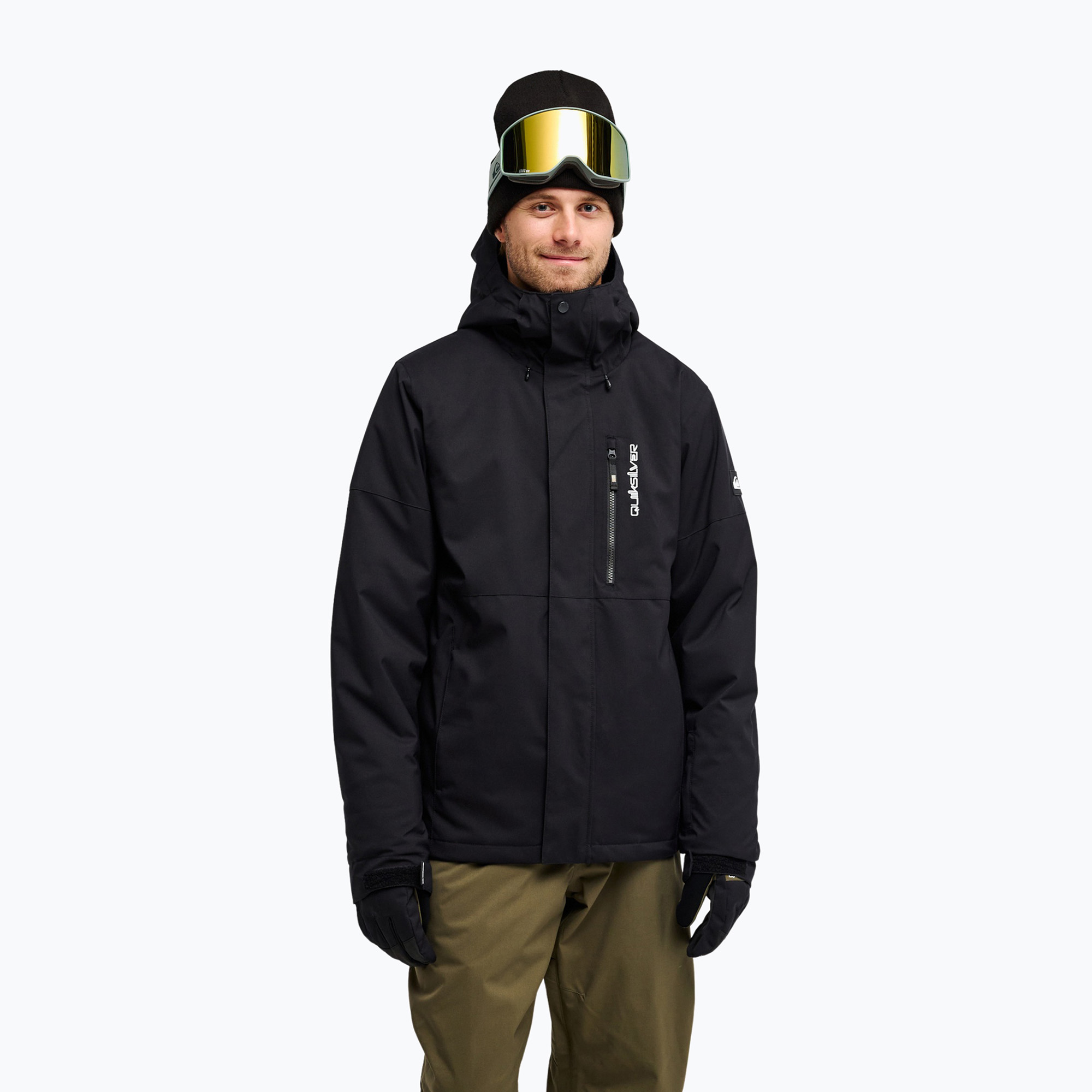 Geacă de snowboard pentru bărbați Quiksilver Titano 10K black