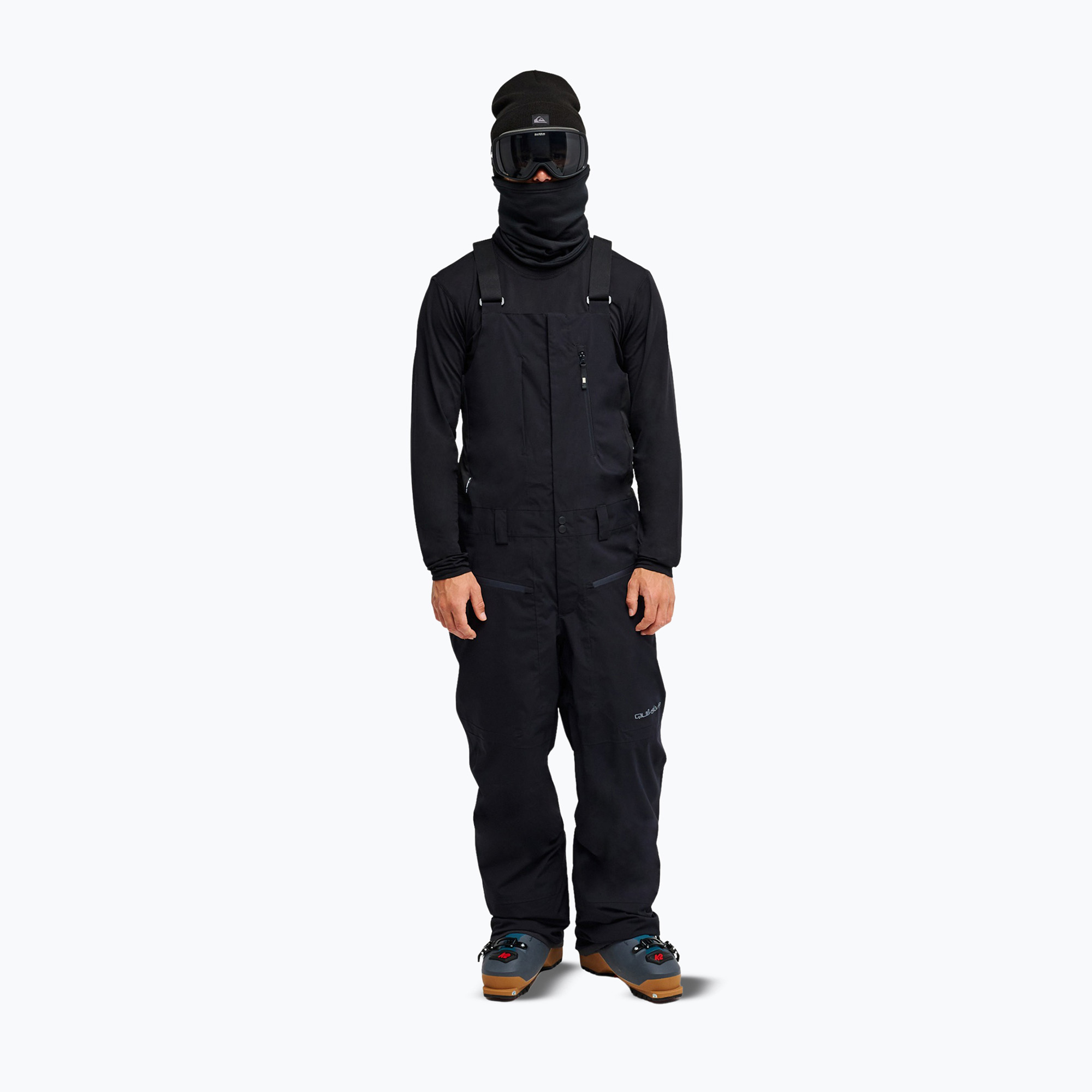 Pantaloni de snowboard pentru bărbați Quiksilver Paramo Stretch 20K Bib black