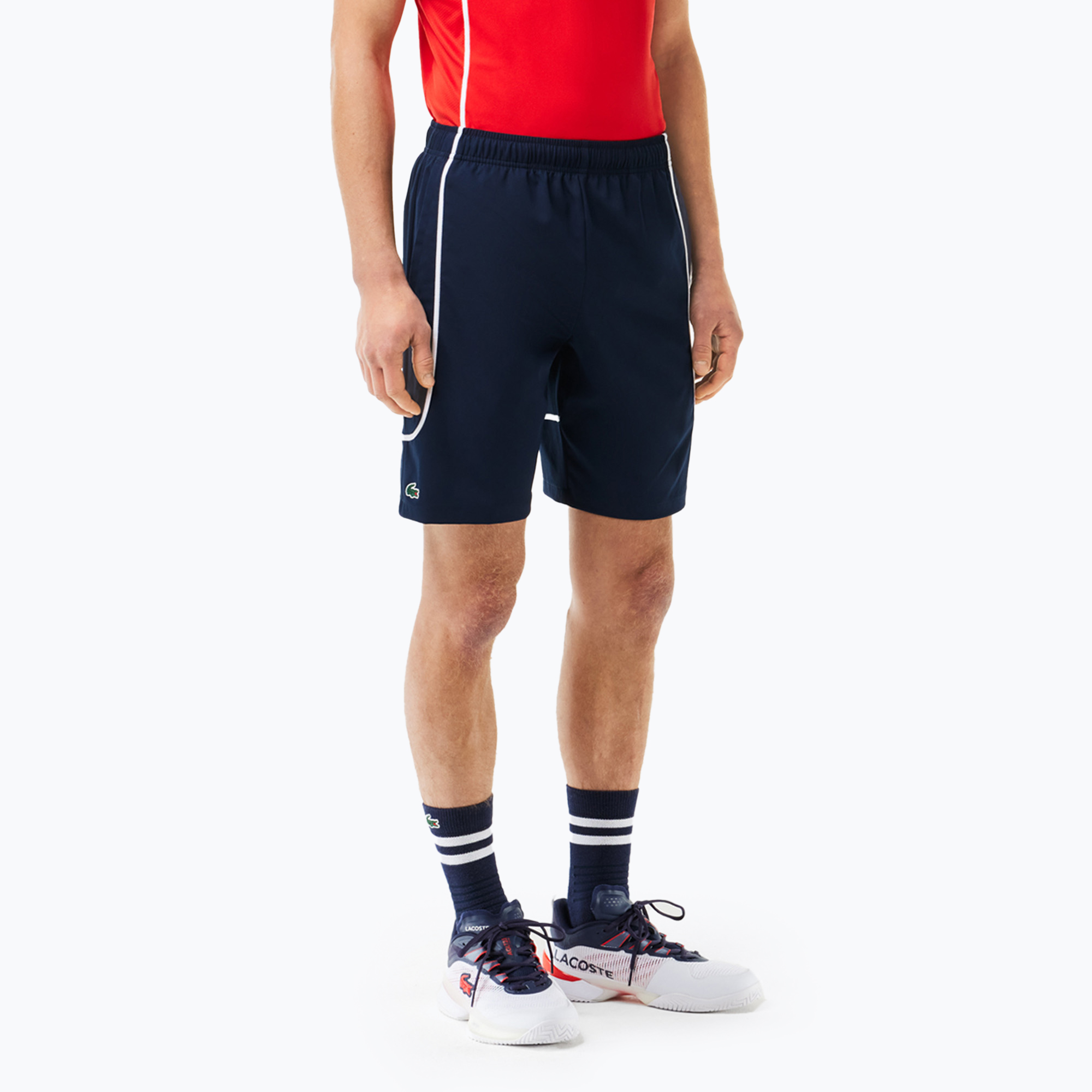 Spodenki męskie Lacoste GH7460 navy blue 