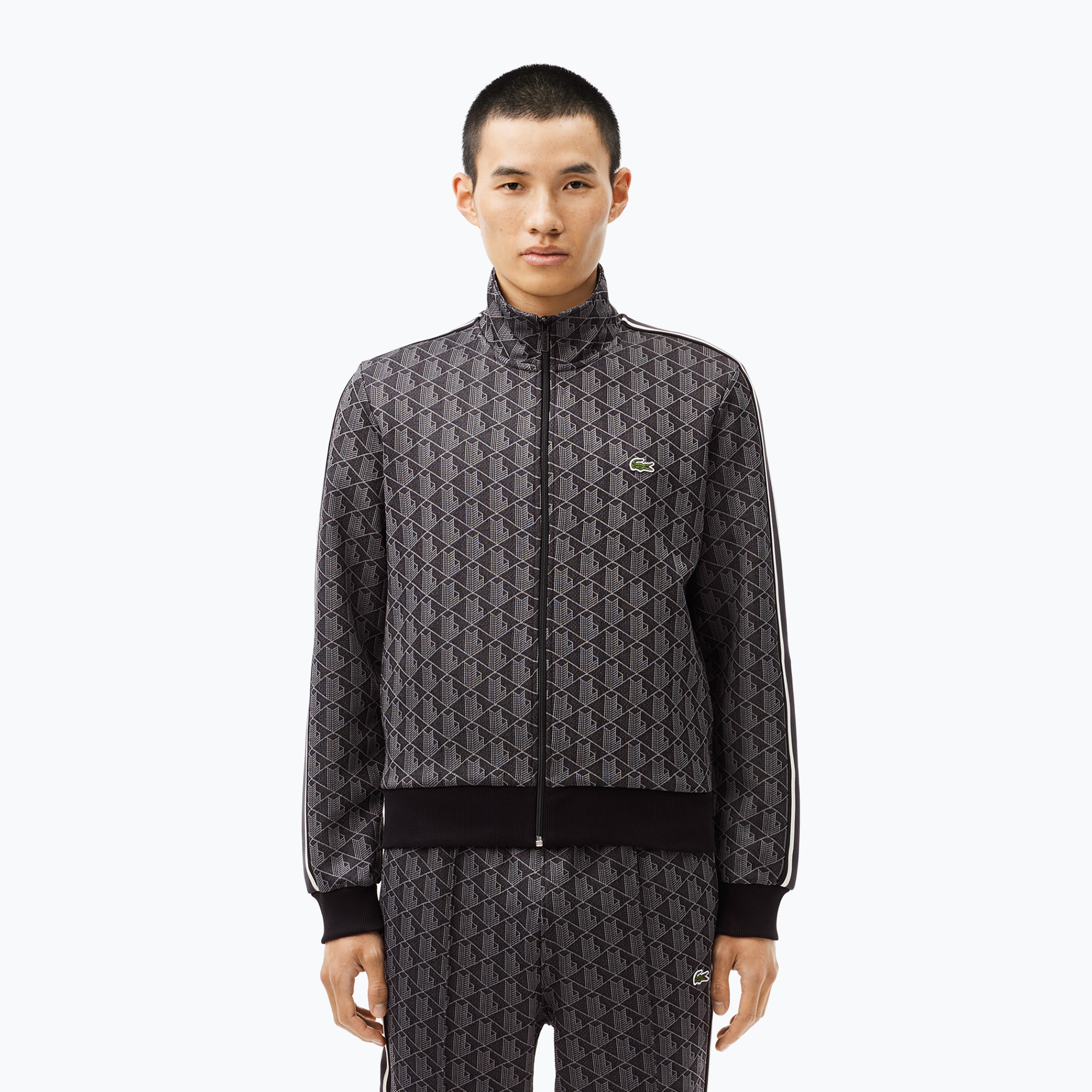 Bluza męska Lacoste SH1368 black/graphite 