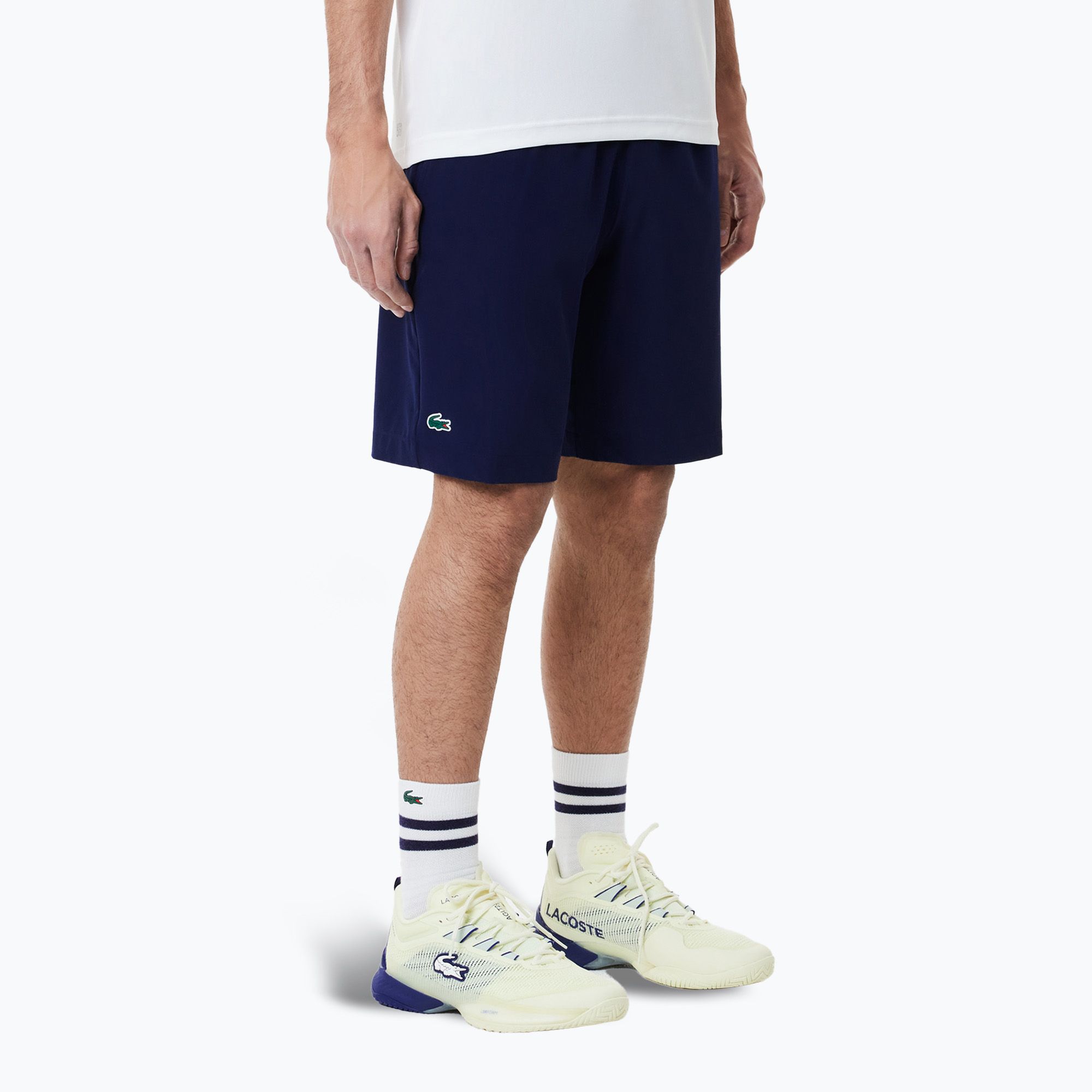 Pantaloncini da tennis Lacoste da uomo GH7452 blu navy (XXL) (GH7452)