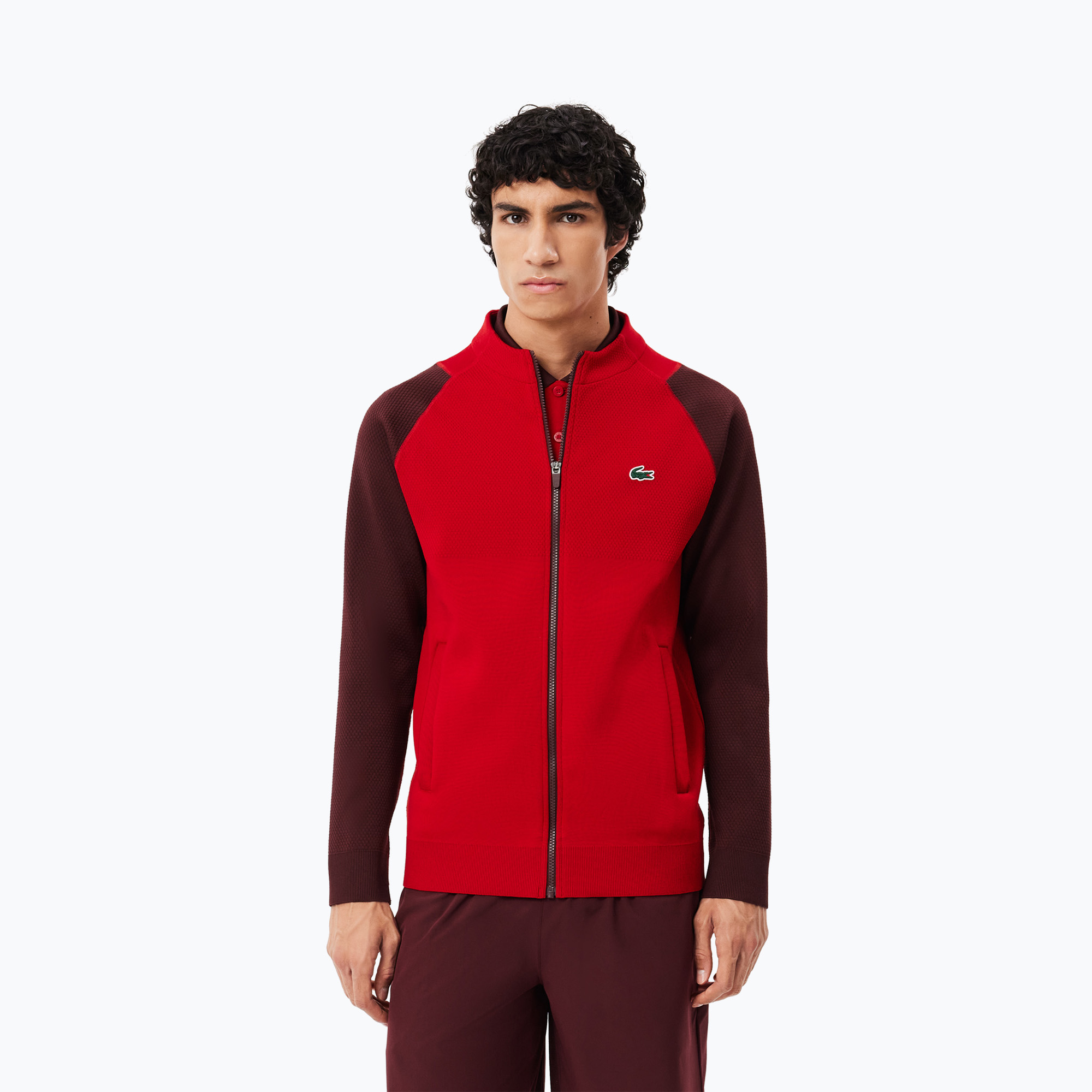 Bluza męska Lacoste SH3022 opera/expresso 