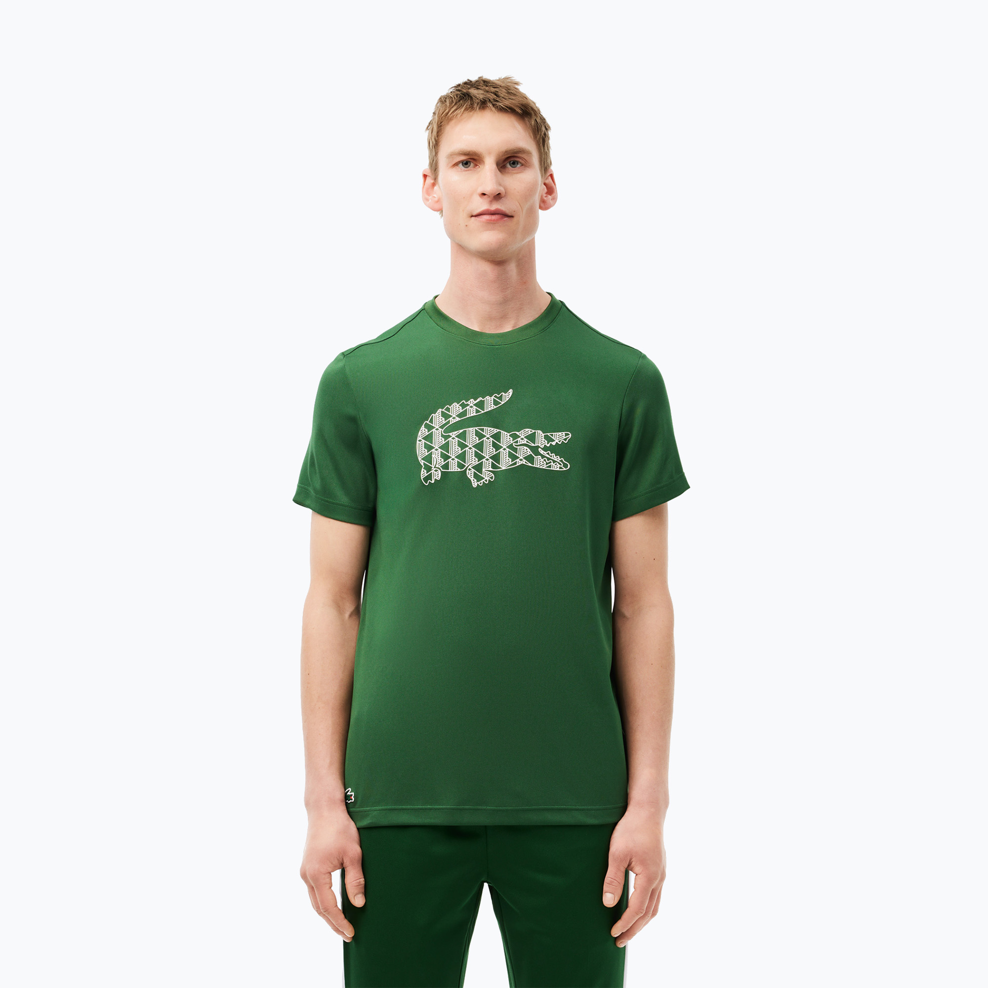 Koszulka męska Lacoste TH2623 green 