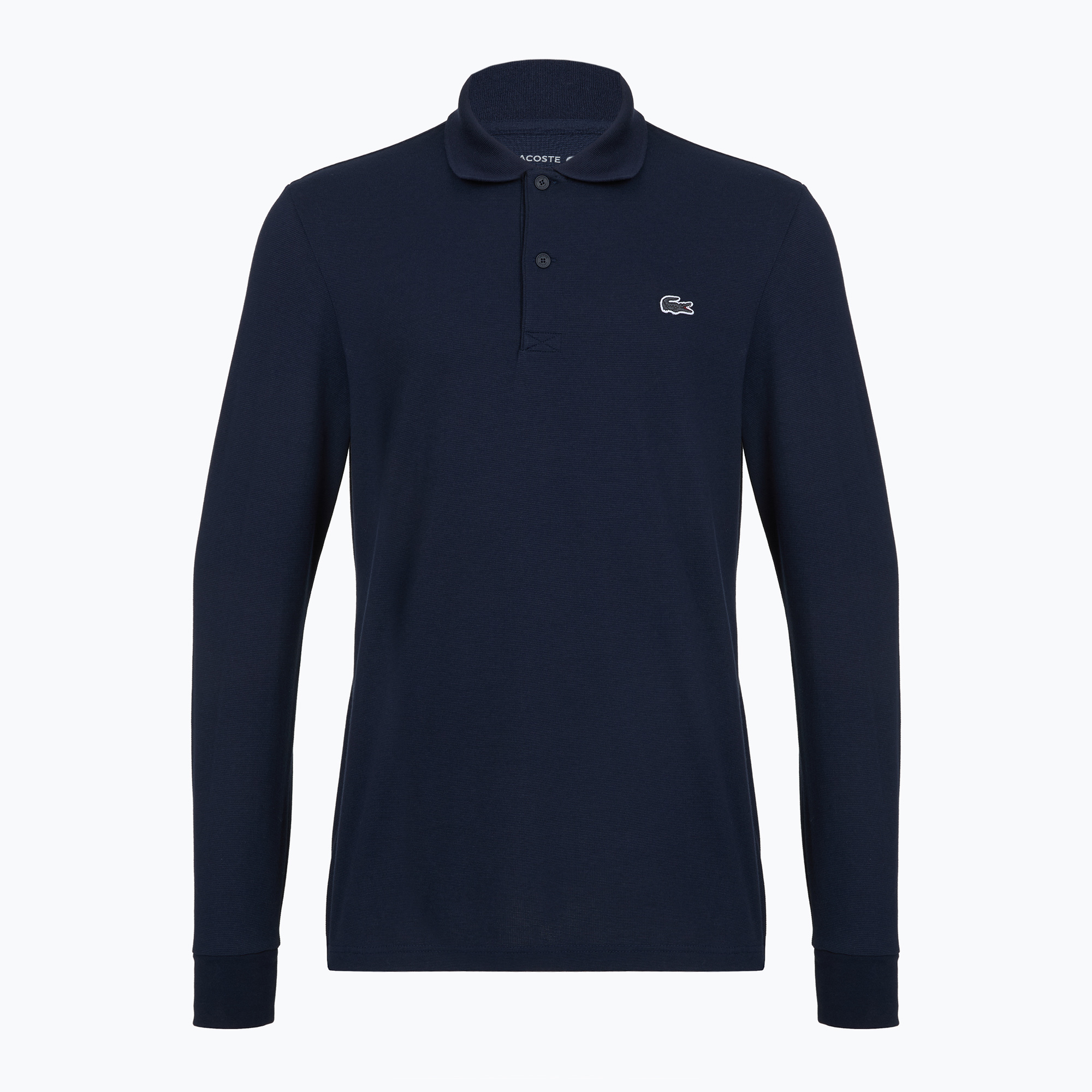 Pánské polo tričko Longsleeve Lacoste DH5523 navy blue