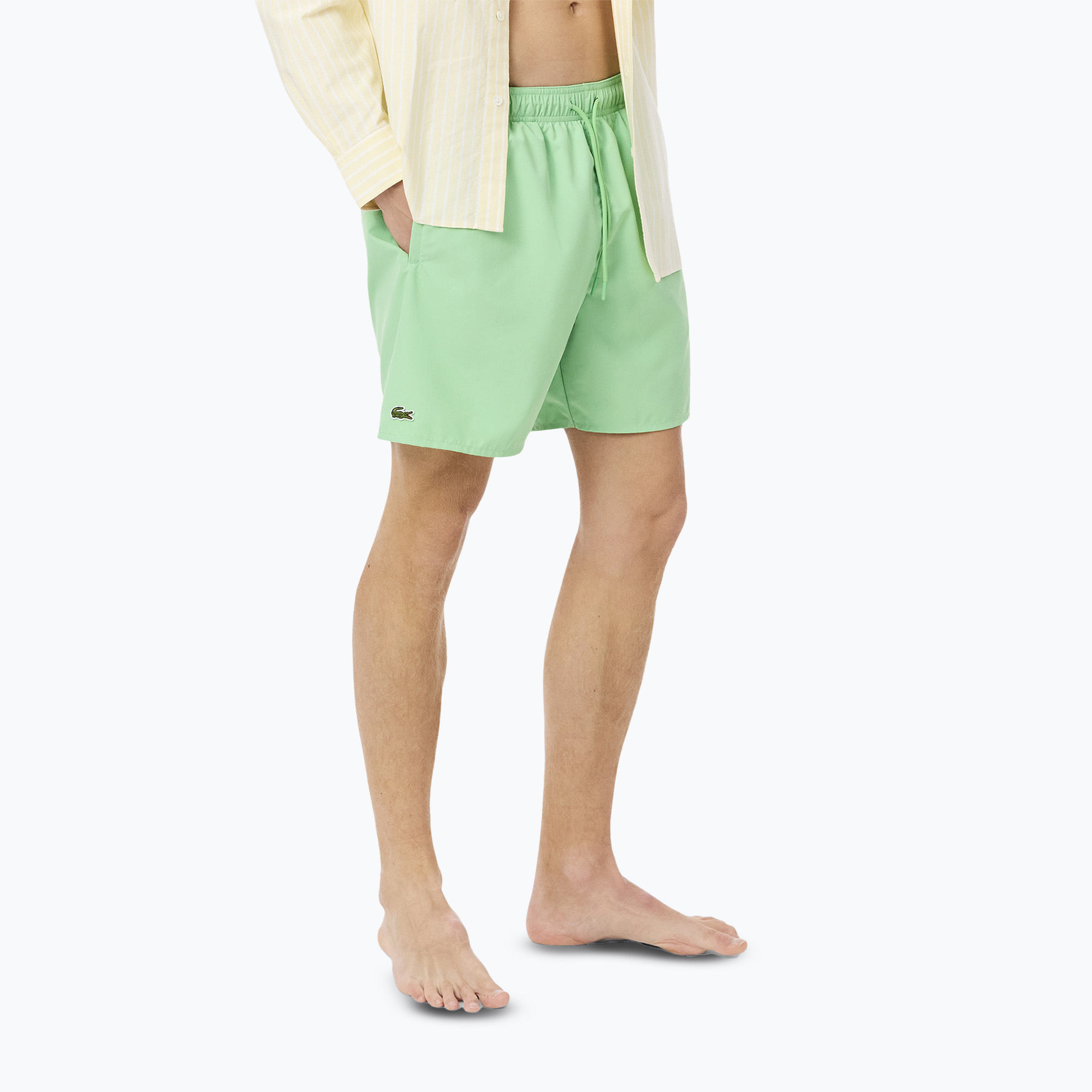 Szorty kąpielowe męskie Lacoste MH9088 liamone/green 