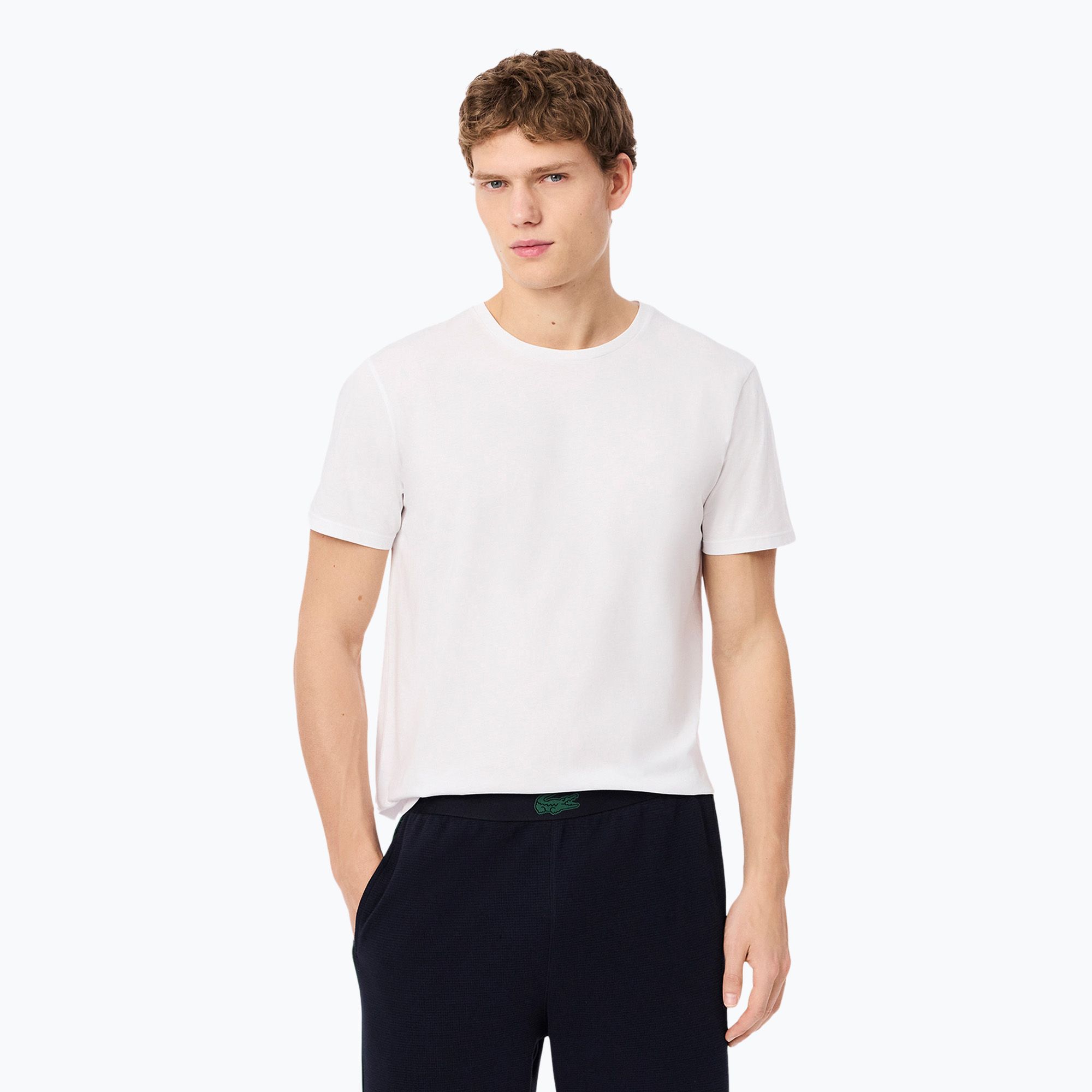 Koszulka męska Lacoste TH9010 3-pak white 