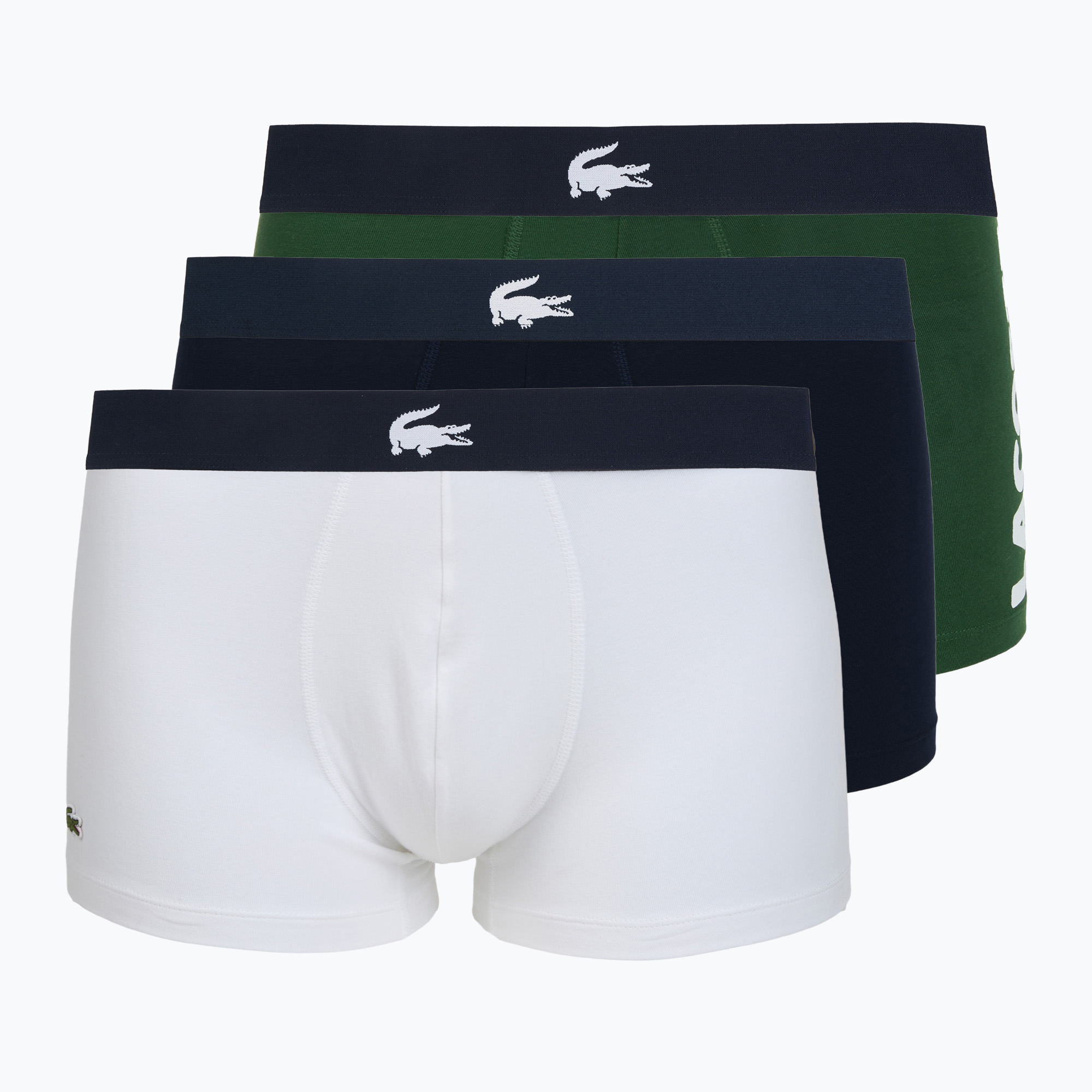 Bokserki męskie Lacoste 5H1291 3 pary thyme/navy blue/white | WYSYŁKA W 24H | 30 DNI NA ZWROT