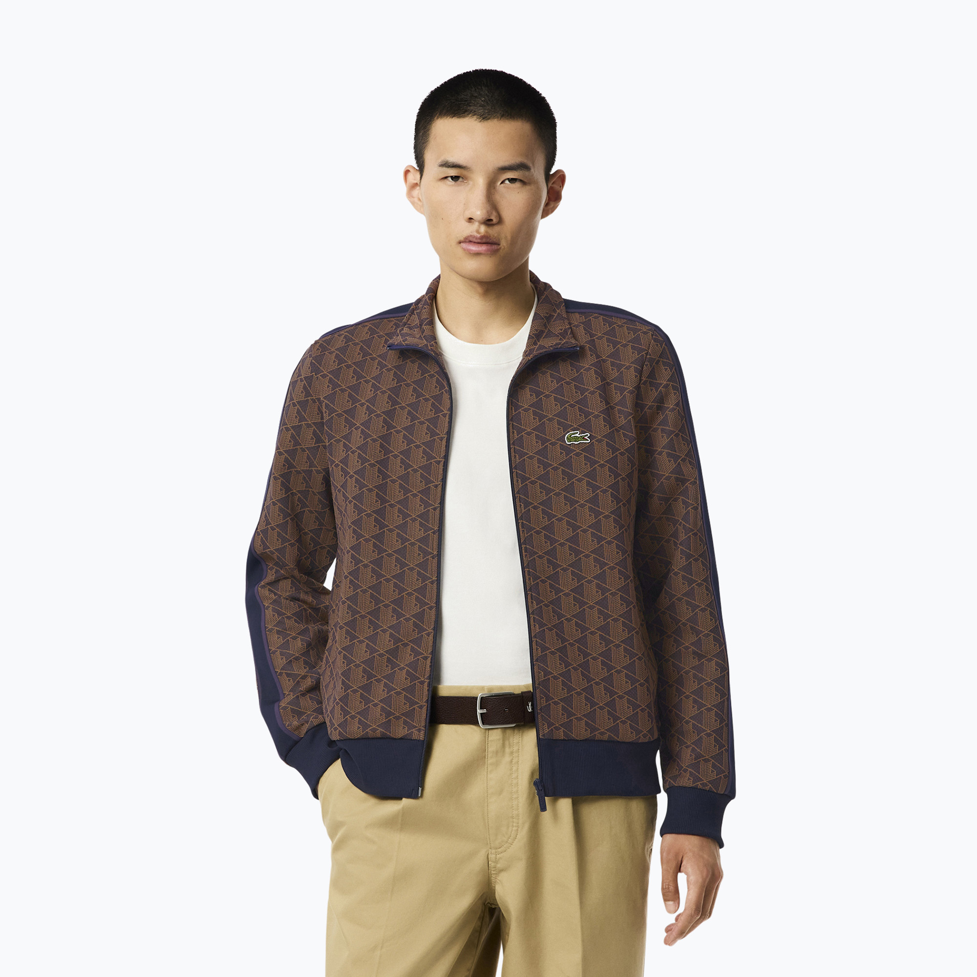 Bluza męska Lacoste SH1368 velvet/date brown 