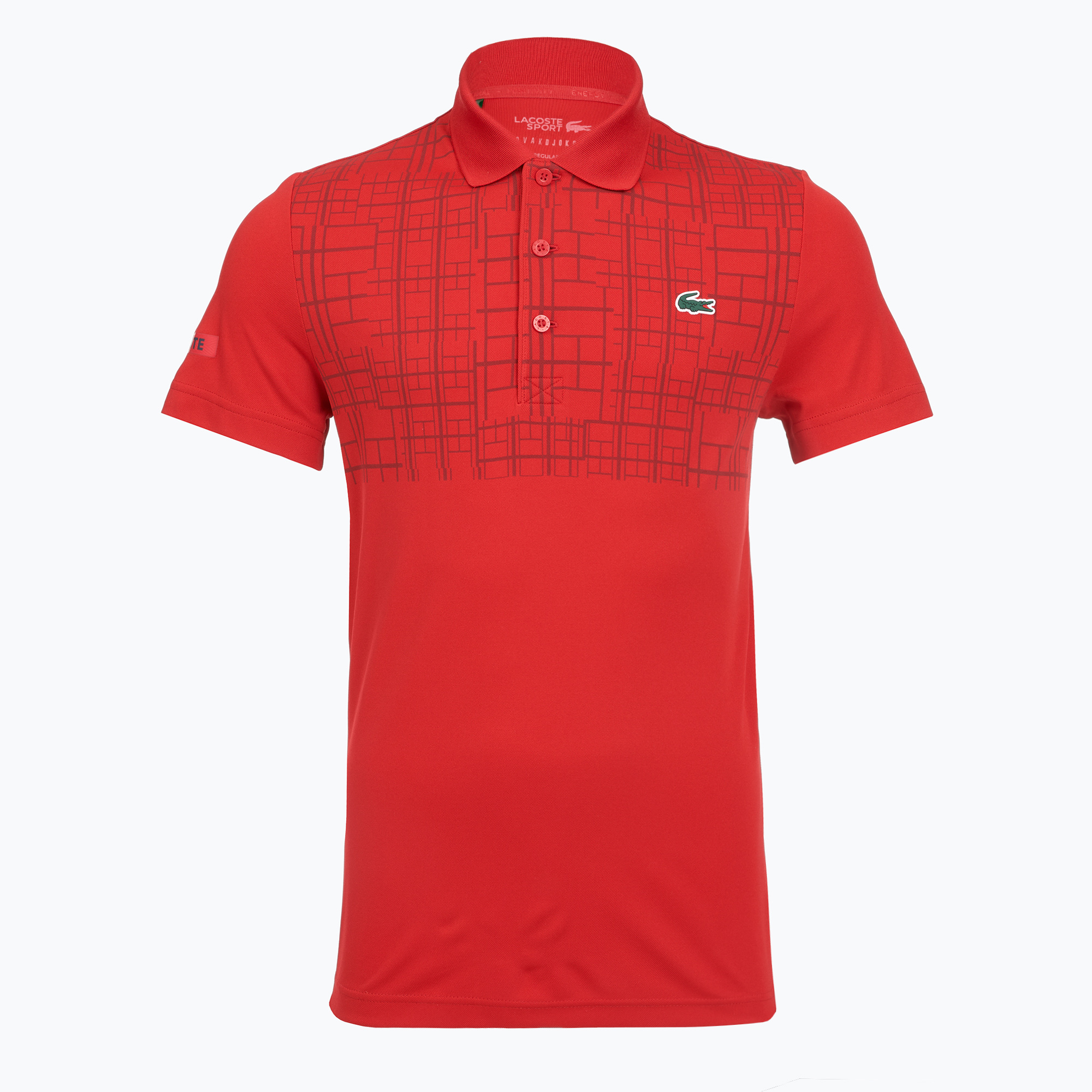 Pánske polo tričko  Lacoste DH4777 red