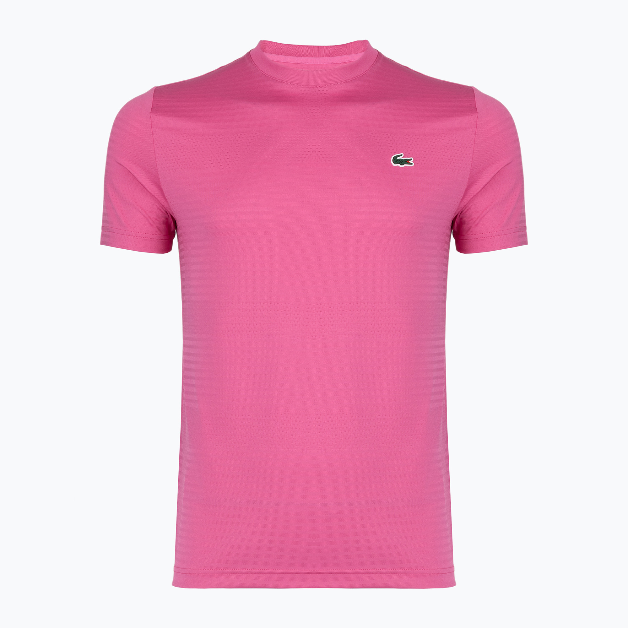 Koszulka tenisowa męska Lacoste TH0004 fuchsia pink 