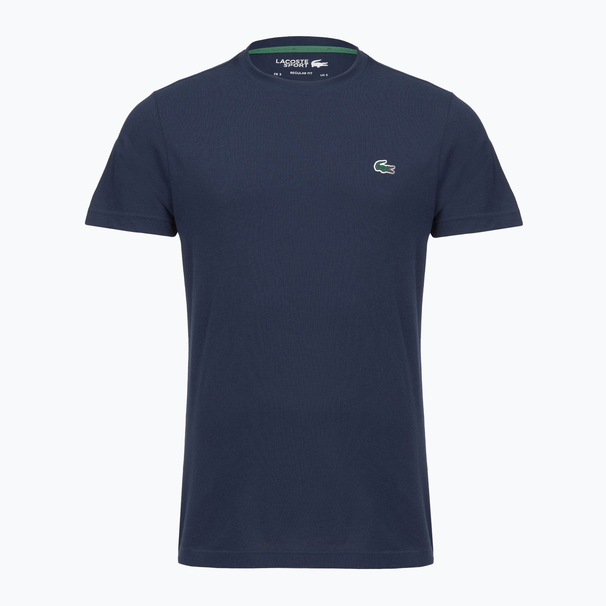 Koszulka tenisowa męska Lacoste TH0003 navy blue/white