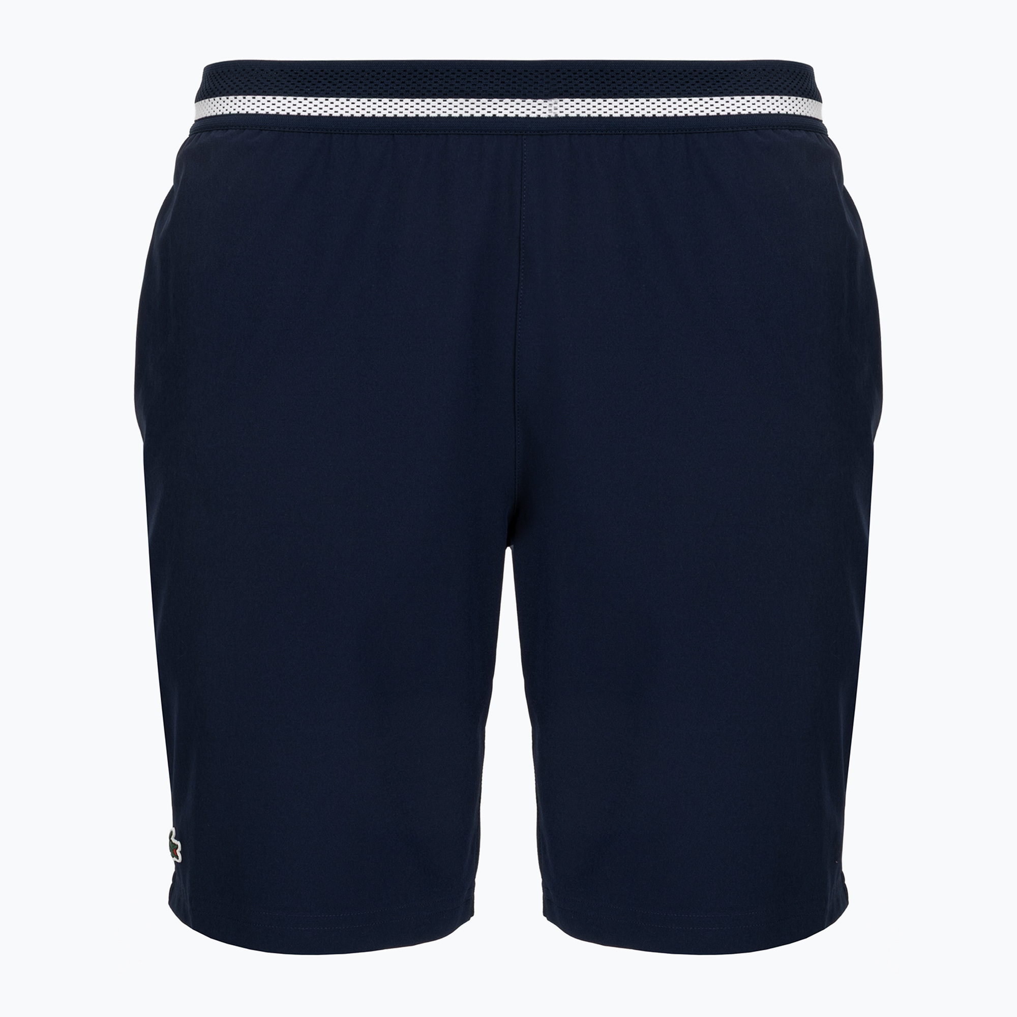 Spodenki tenisowe męskie Lacoste X Novak Djokovic GH7413 navy blue/white 