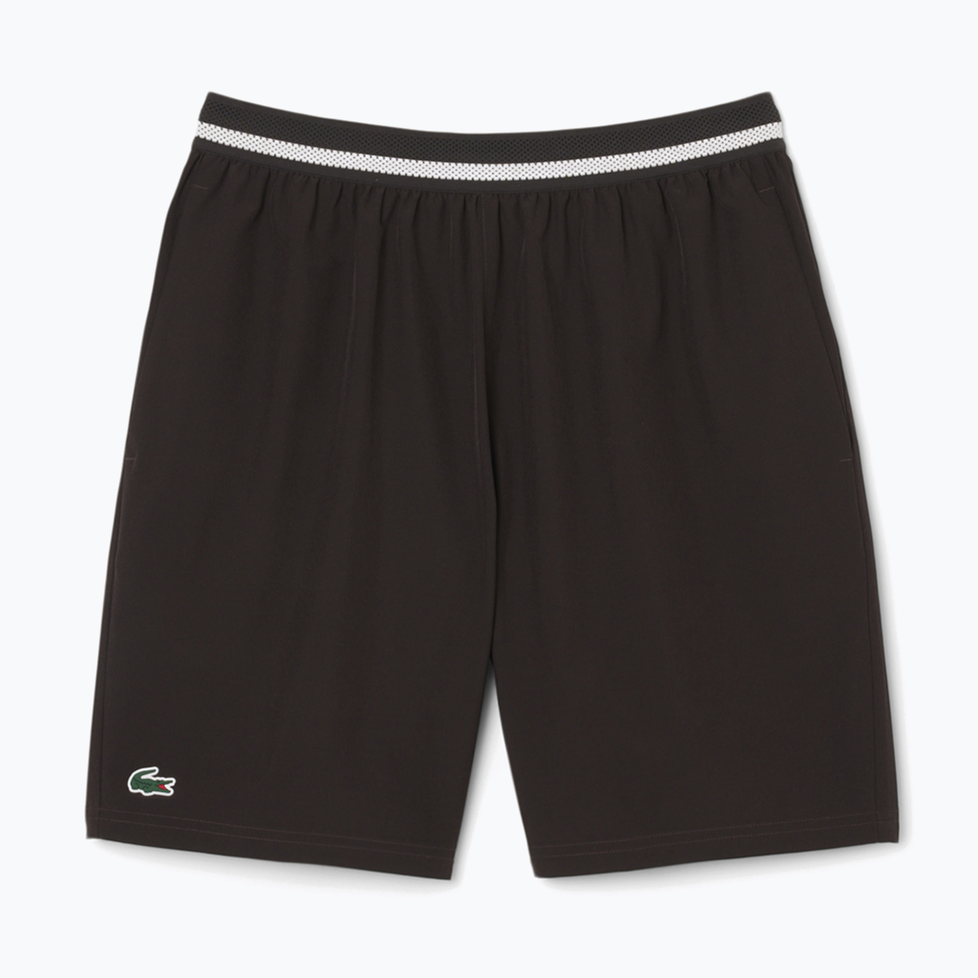 Spodenki tenisowe męskie Lacoste X Novak Djokovic GH7413 buffalo/white