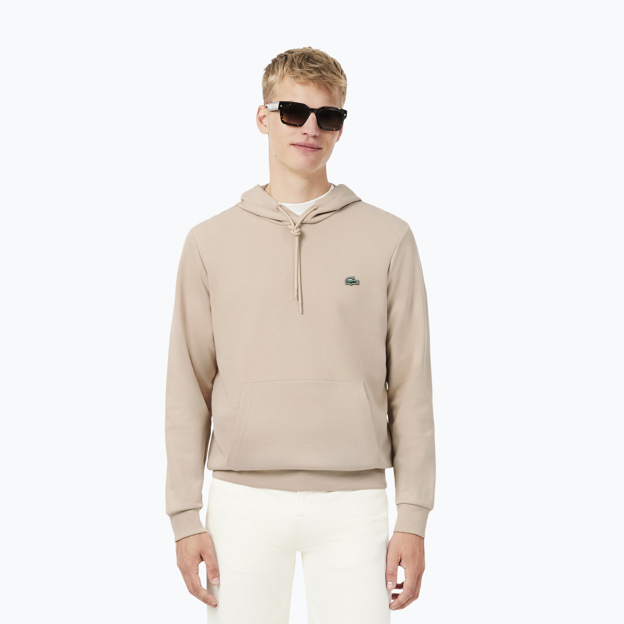 Мъжки суитшърт Lacoste SH9373 Hoodie sisal