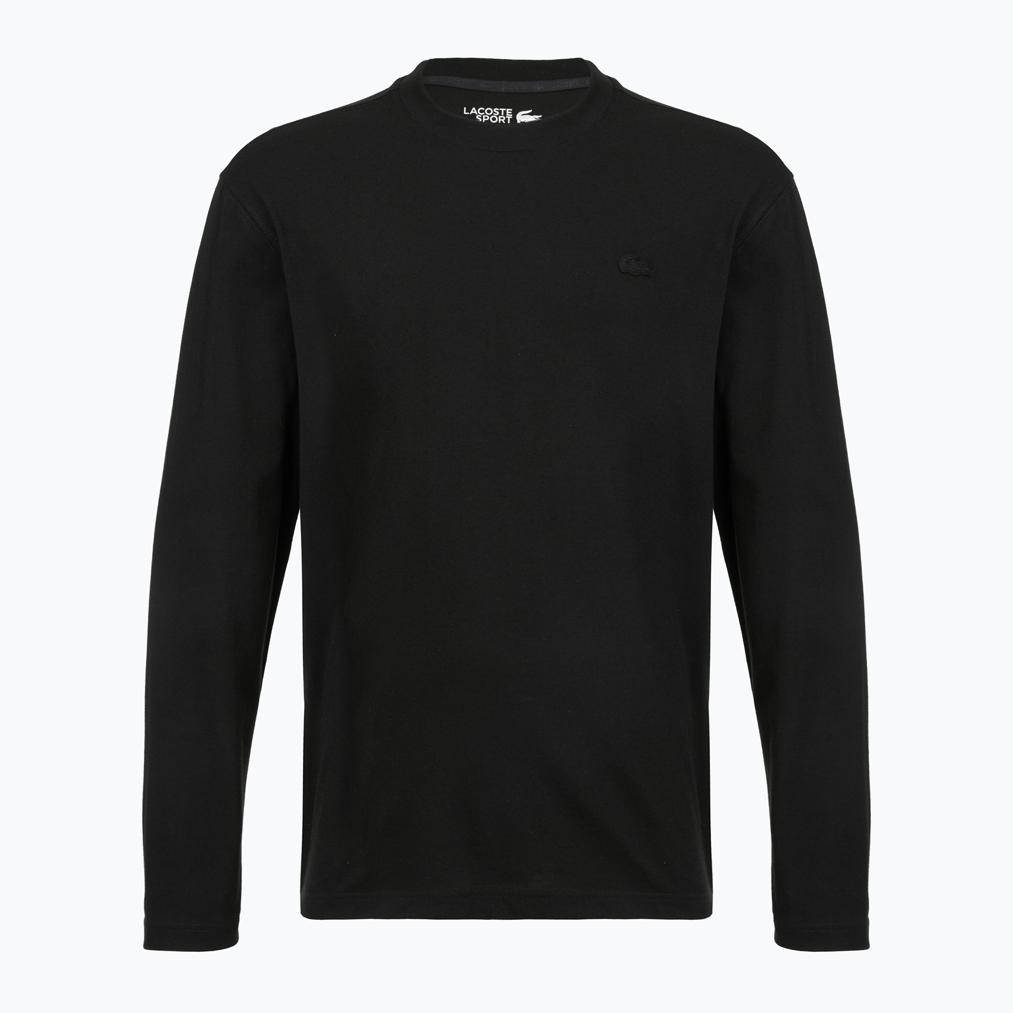 Мъжка блуза с дълъг ръкав  Lacoste TH7026 V-Neck black