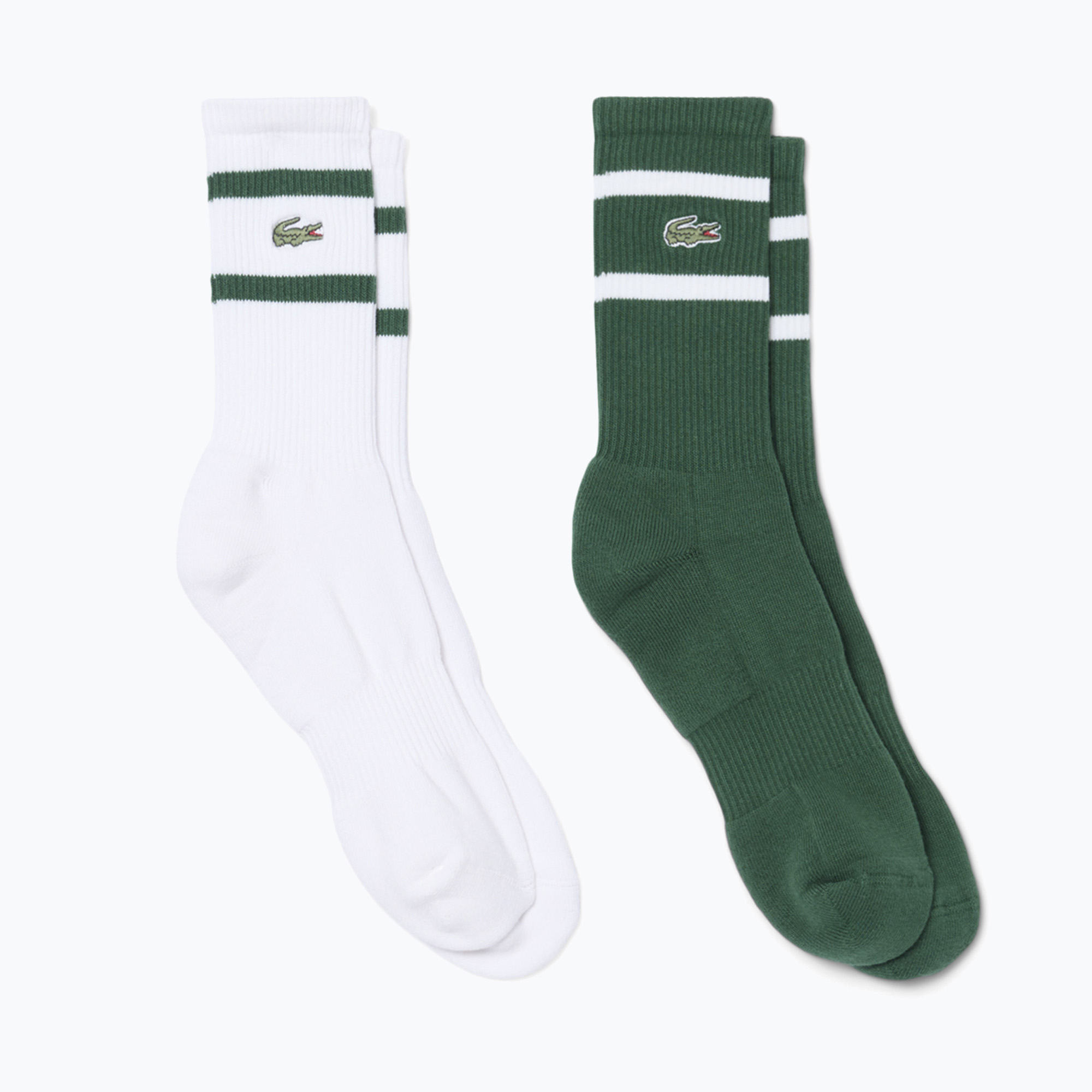 Чорапи Lacoste RA9189 Ankle 3-pak green/white