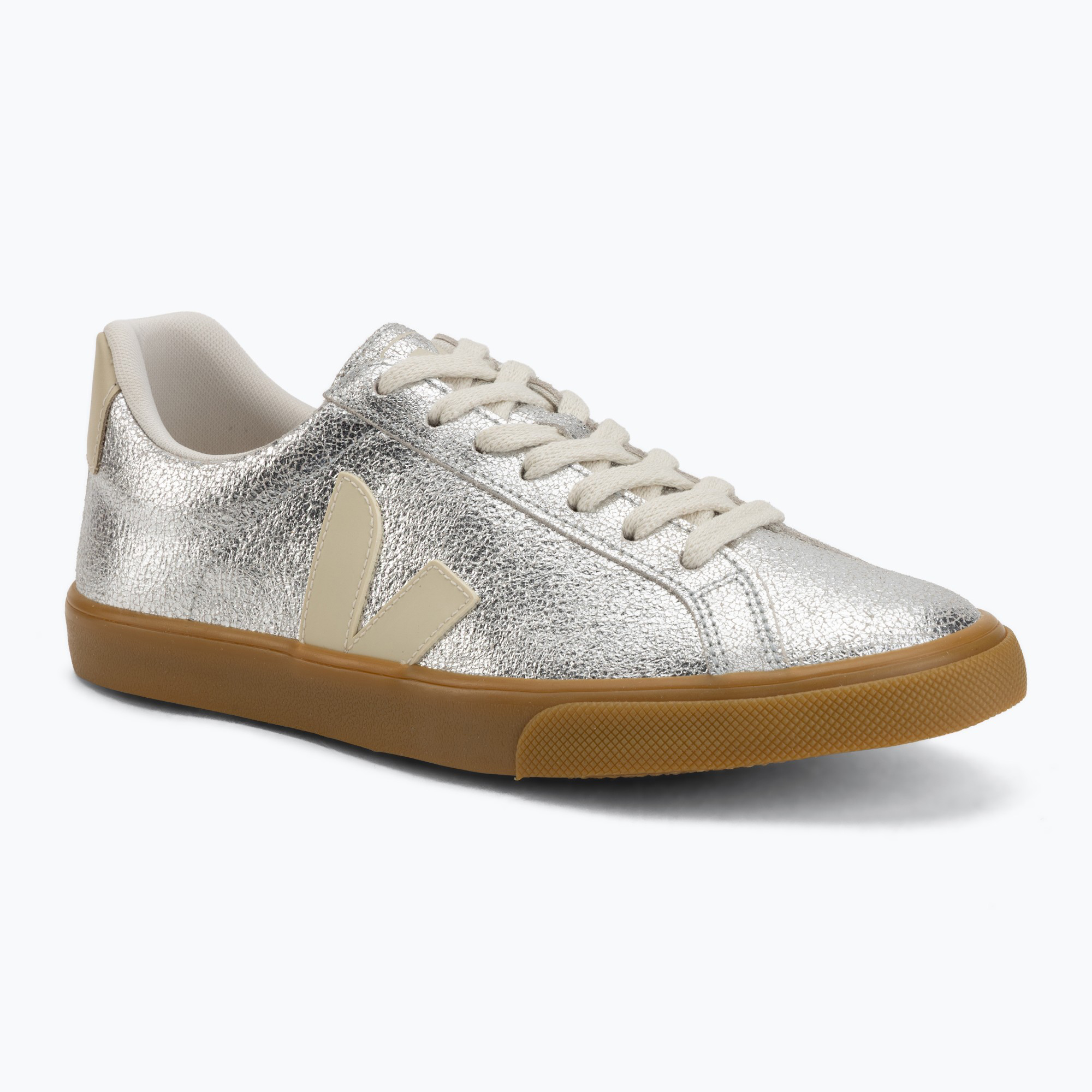 Buty damskie VEJA Esplar Logo silver/pierre/natural 