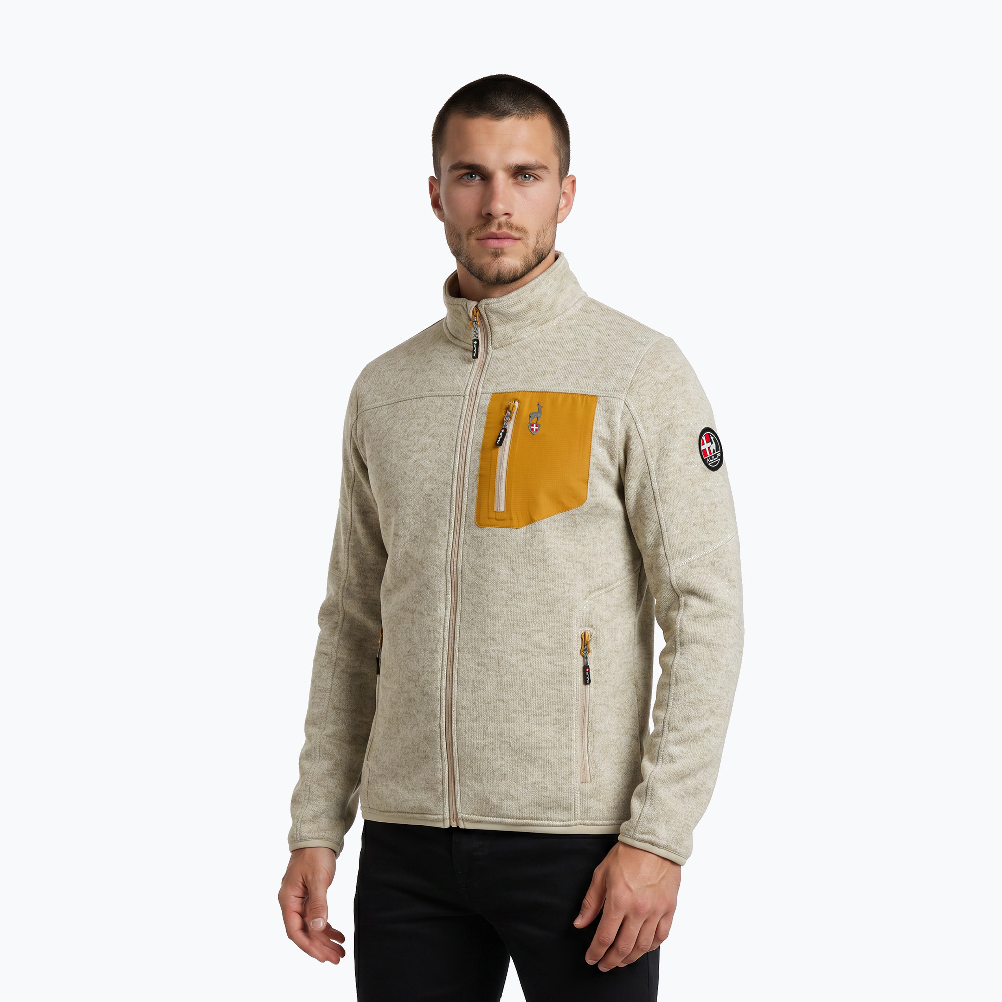 Bluza polarowa męska Aulp Dante sand