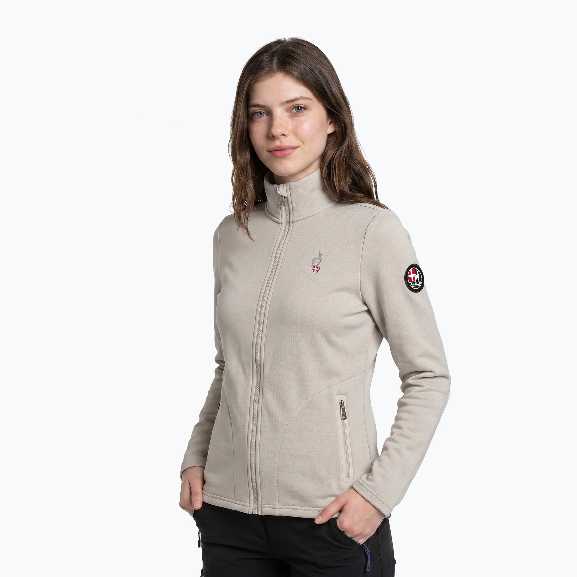 Bluza polarowa damska Aulp Debby sand