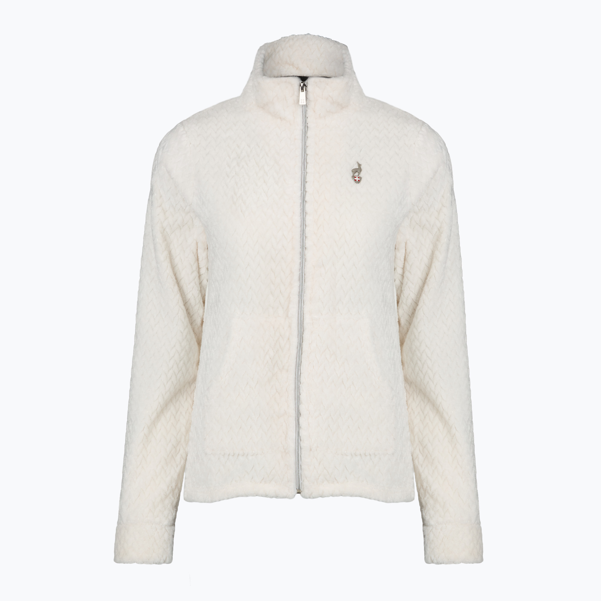 Дамски поларен суитшърт Aulp Becco Coral Fleece white 1