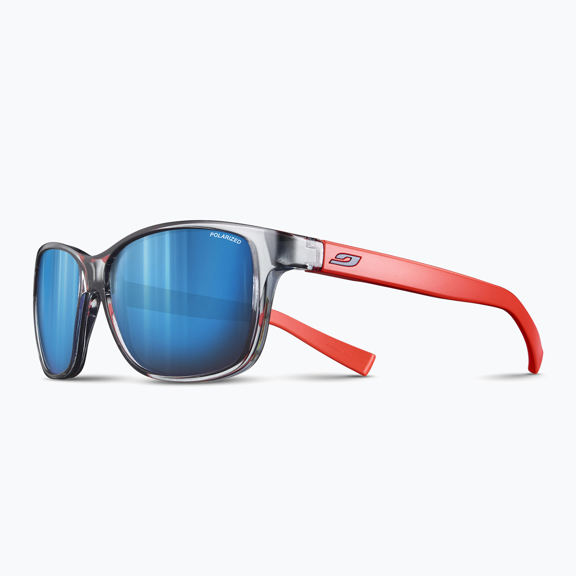 Sonnenbrille Julbo Powell Spectron Polarized 3 shiny transcilicent gray/orange