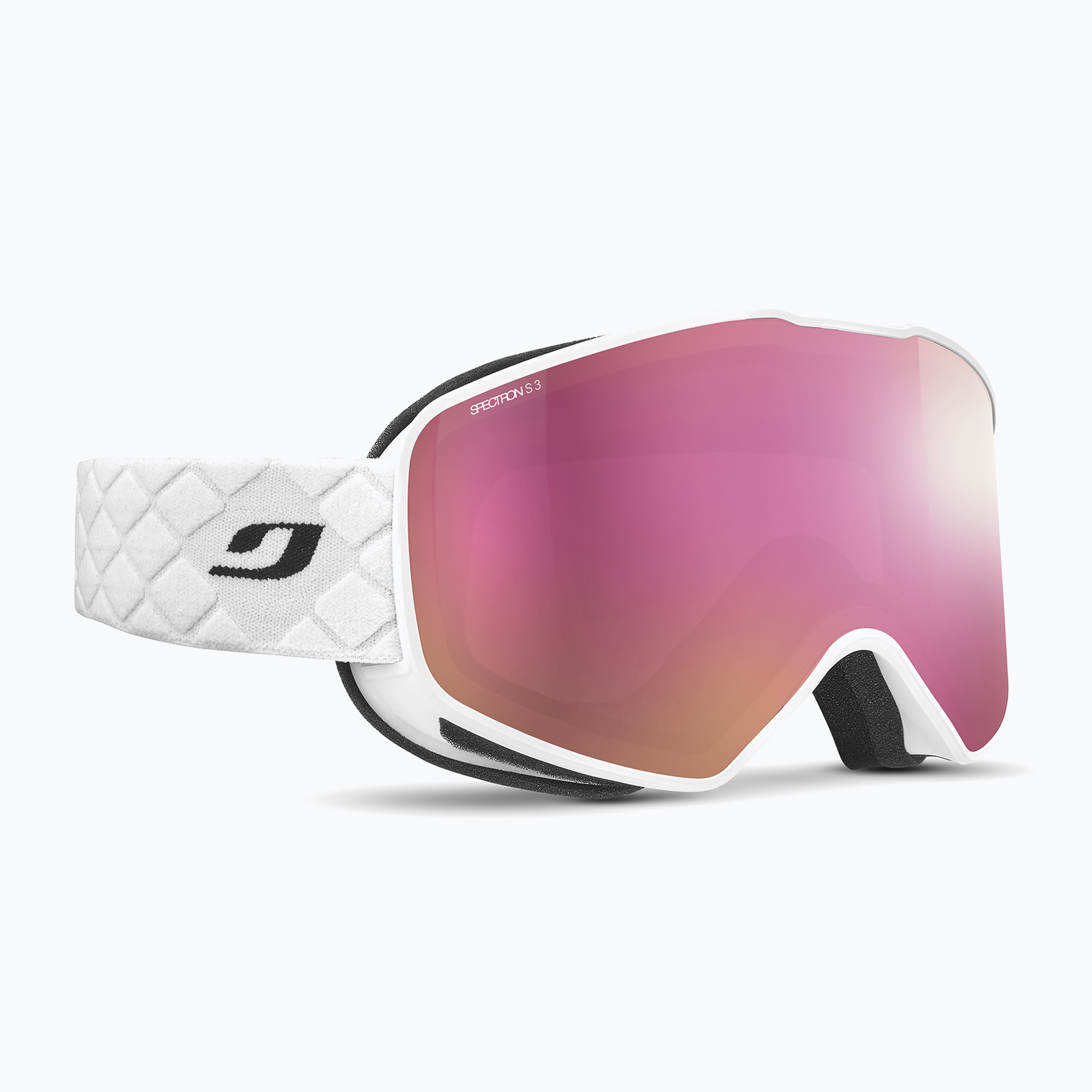 Предпазни ски очила Julbo Cyclon Spectron Glare Control white/ flash pink