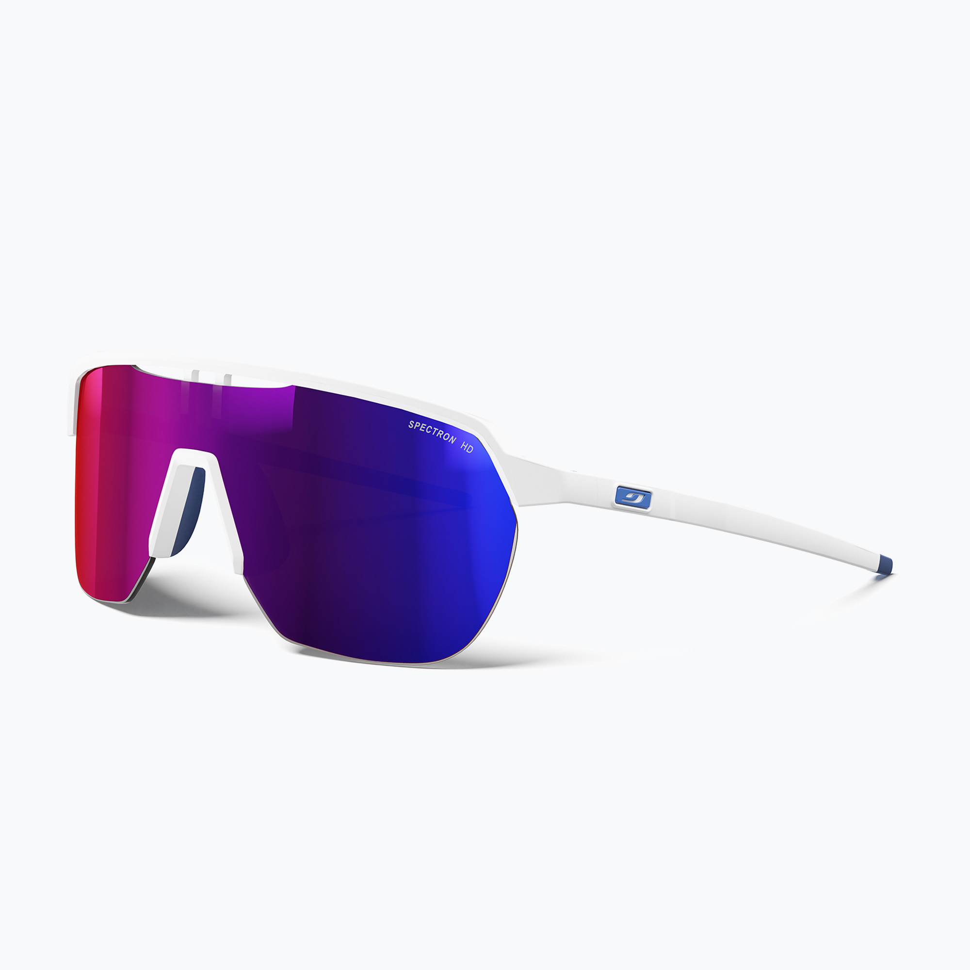 Occhiali da sole Julbo Frequency Spectron HD bianco opaco/blu/viola multistrato (M) (Frequency Spectron HD J5671510)