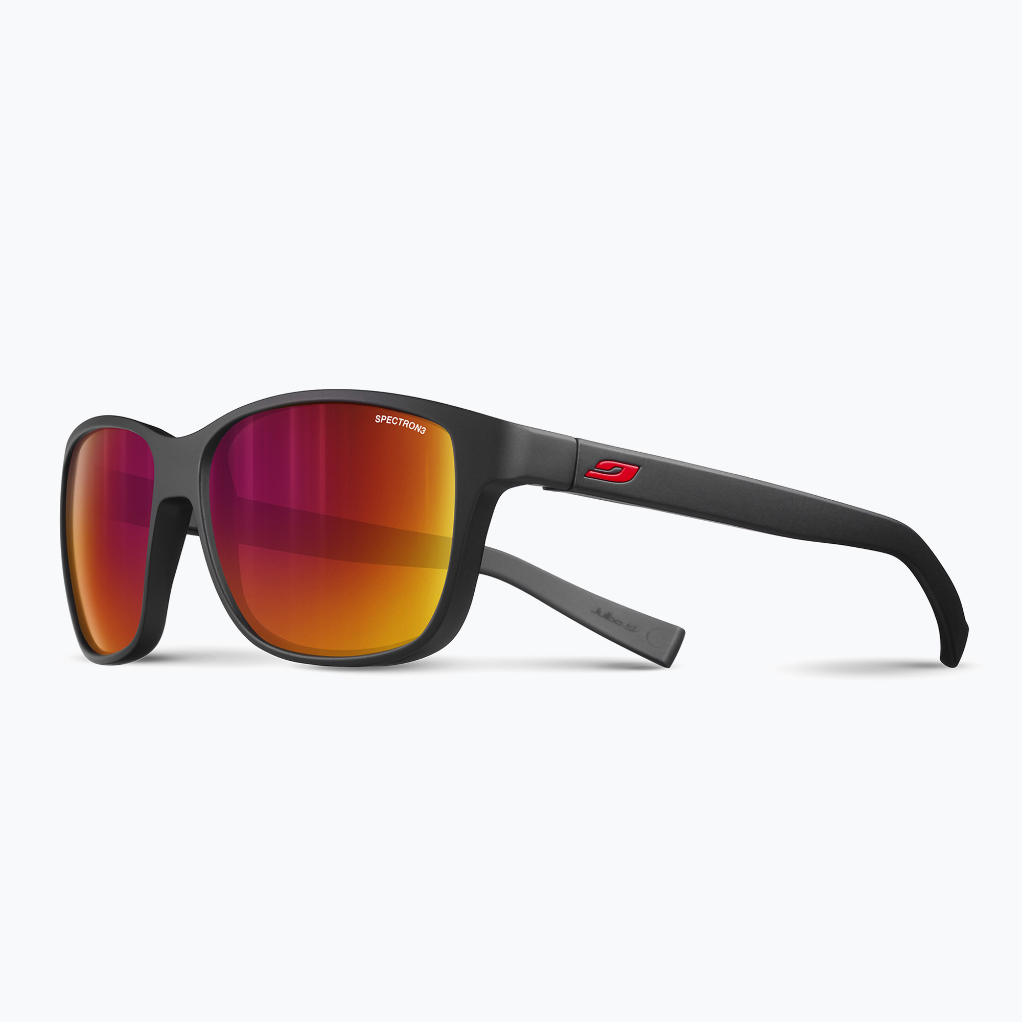 Sonnenbrille Julbo Powell Spectron 3 matt black/red