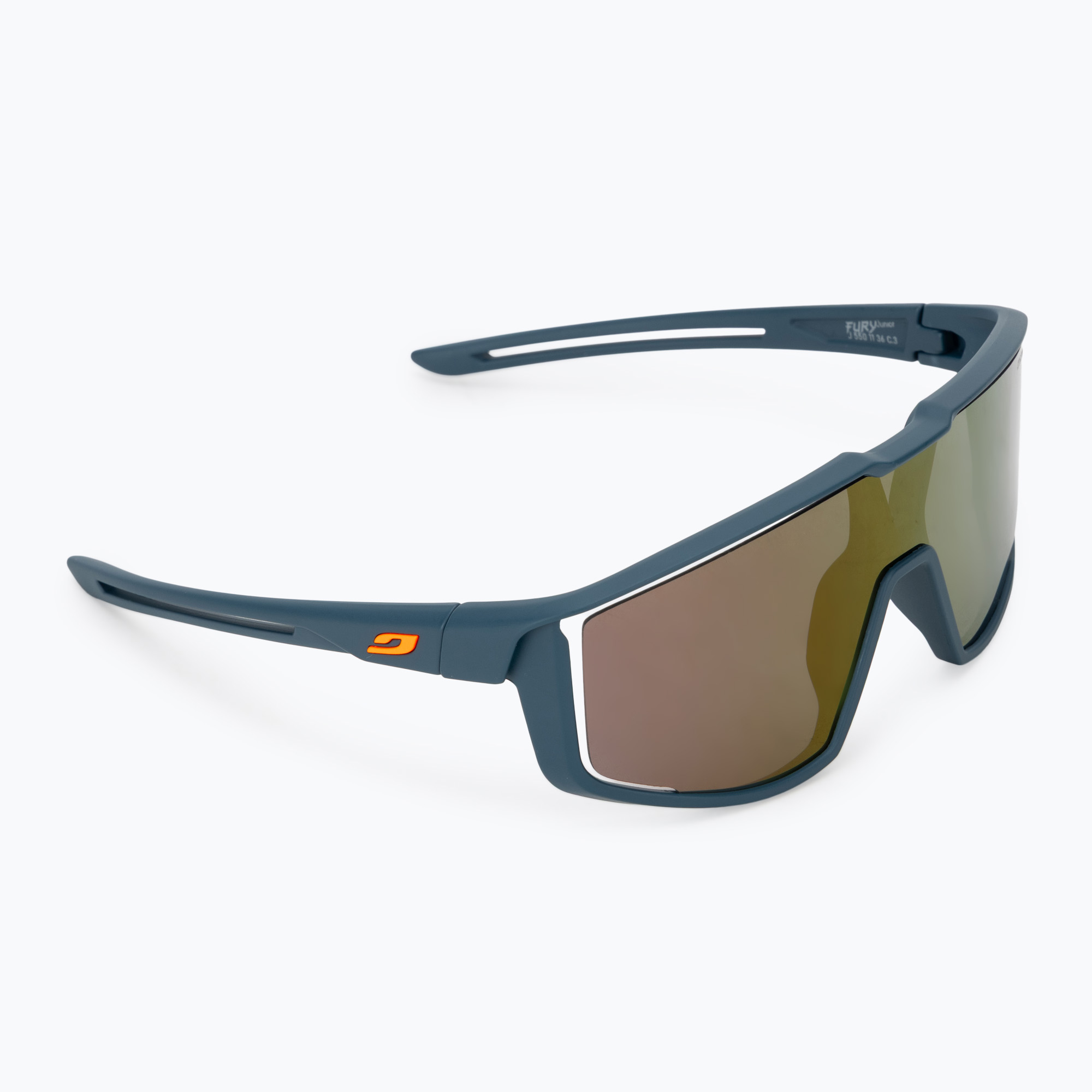 Детски слънчеви очила Julbo Fury Junior Spectron matt blue/canard