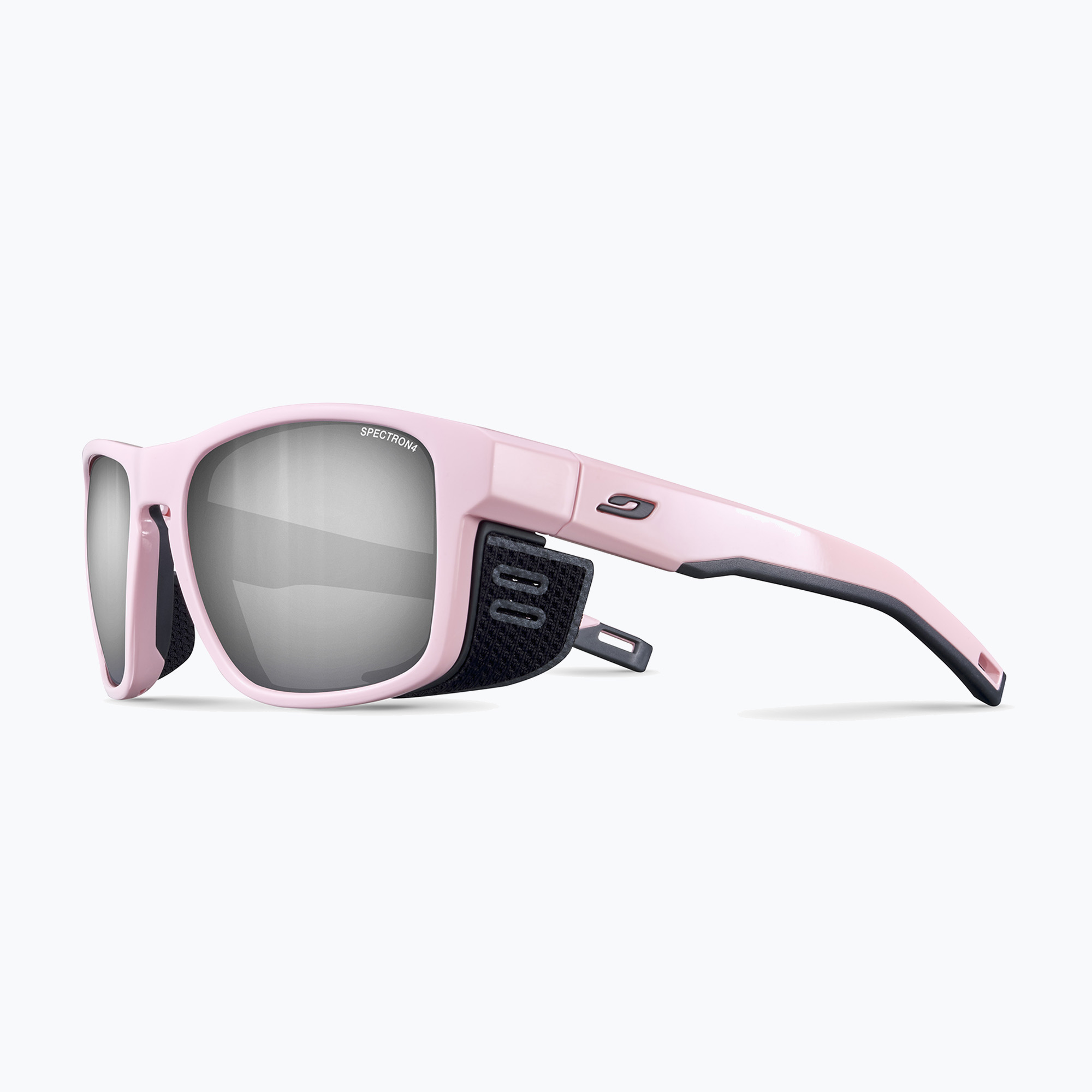 Slnečné okuliare Julbo Shield M Spectron 4 lesklé pastelovo ružové/tmavosivé