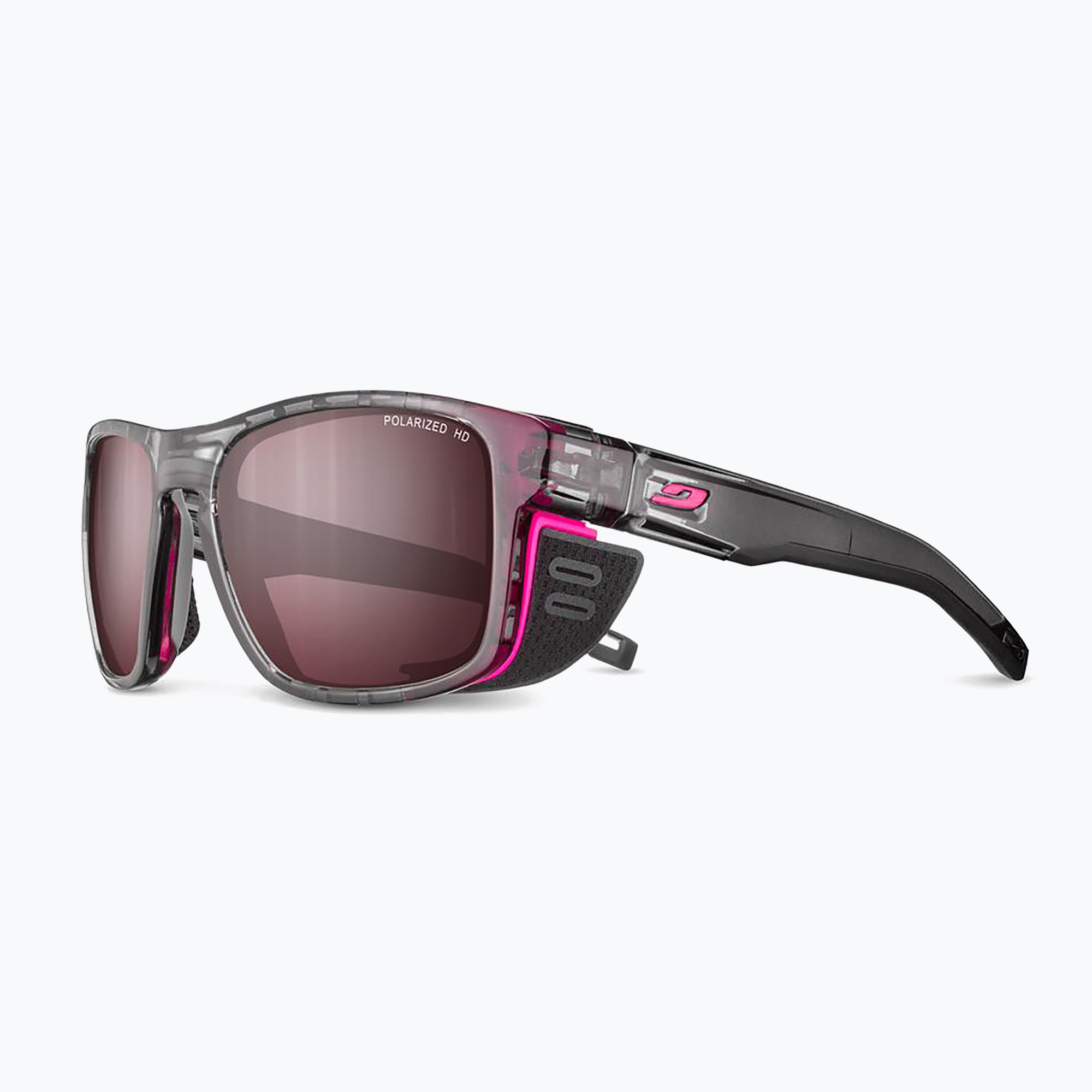 Слънчеви очила Julbo Shield M Polarized HD shint translu gray/fluo pink