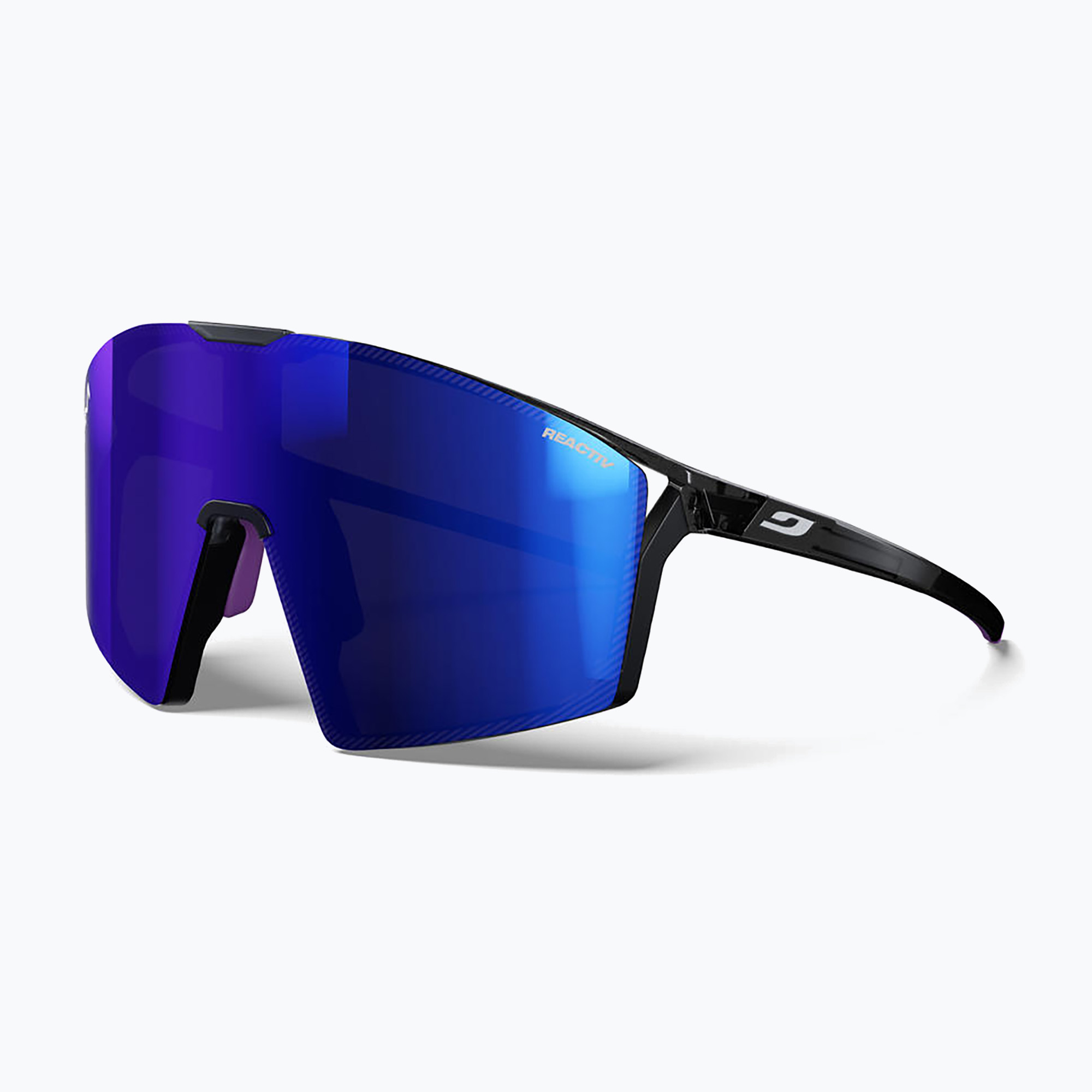 Слънчеви очила Julbo Edge Reactiv High Contrast shiny translu black/purple