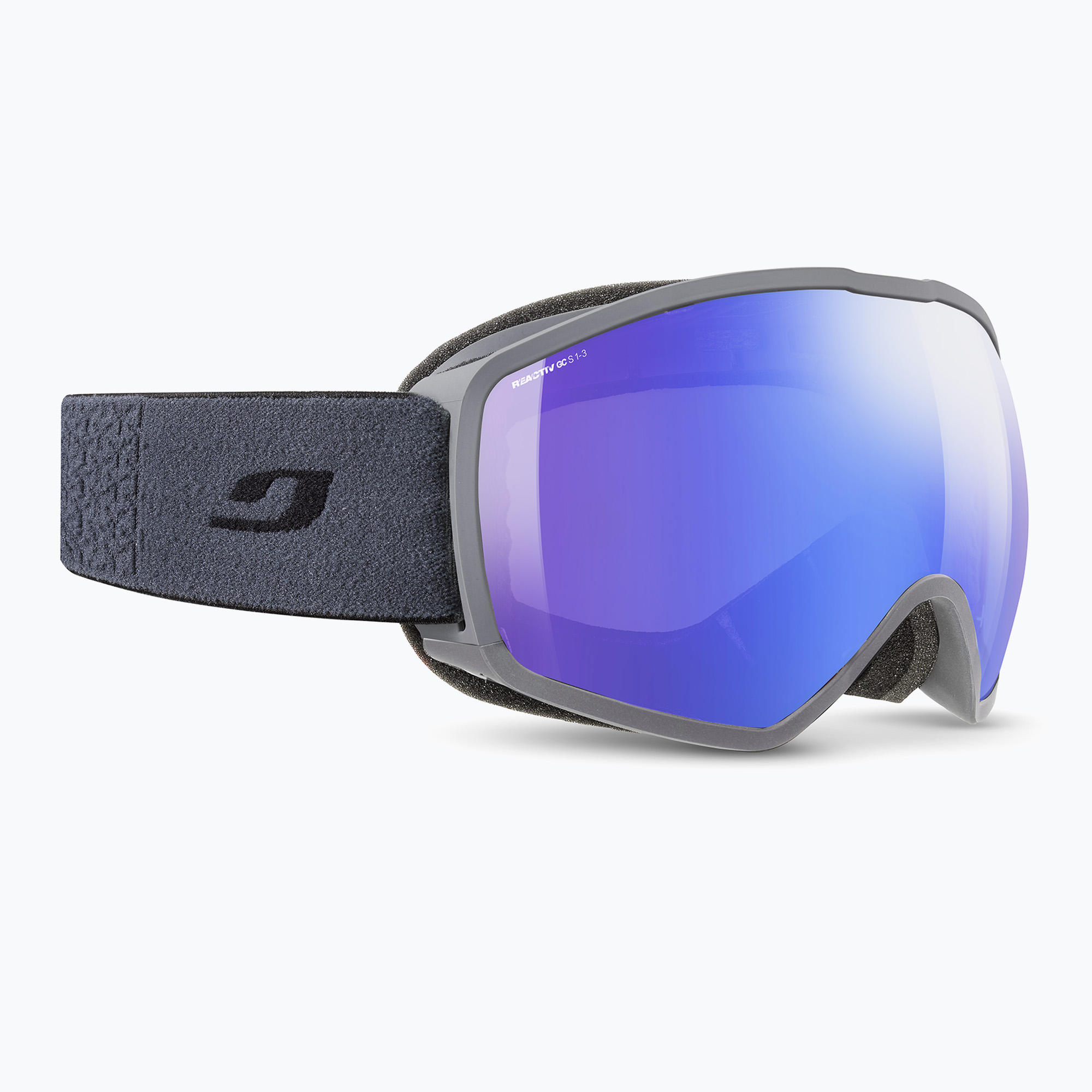Скиорскa маска Julbo Hit OTG Reactiv HD gray/flash blue