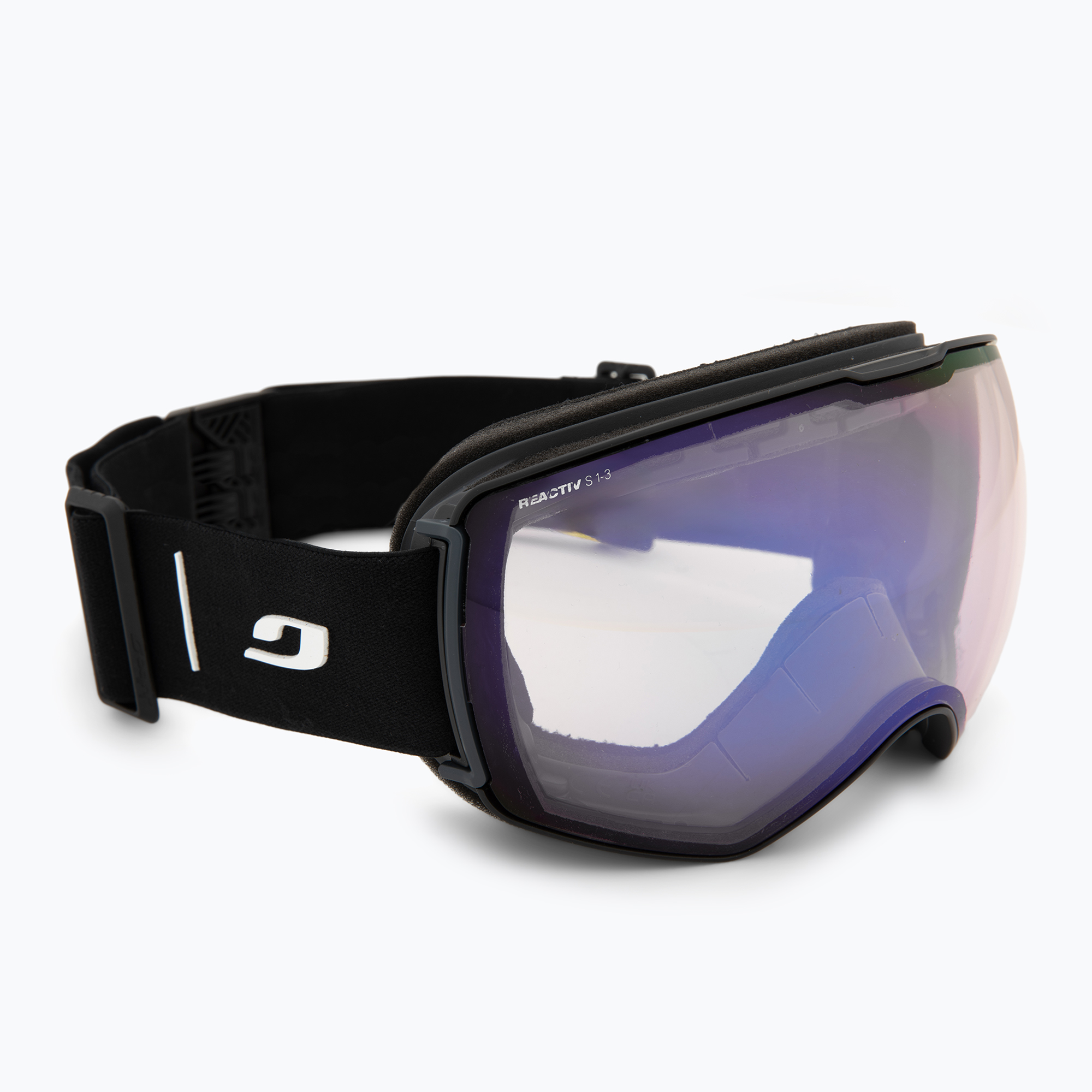 Скиорска маска Julbo Lightyear OTG Reactiv High Contrast black/grey/flash blue