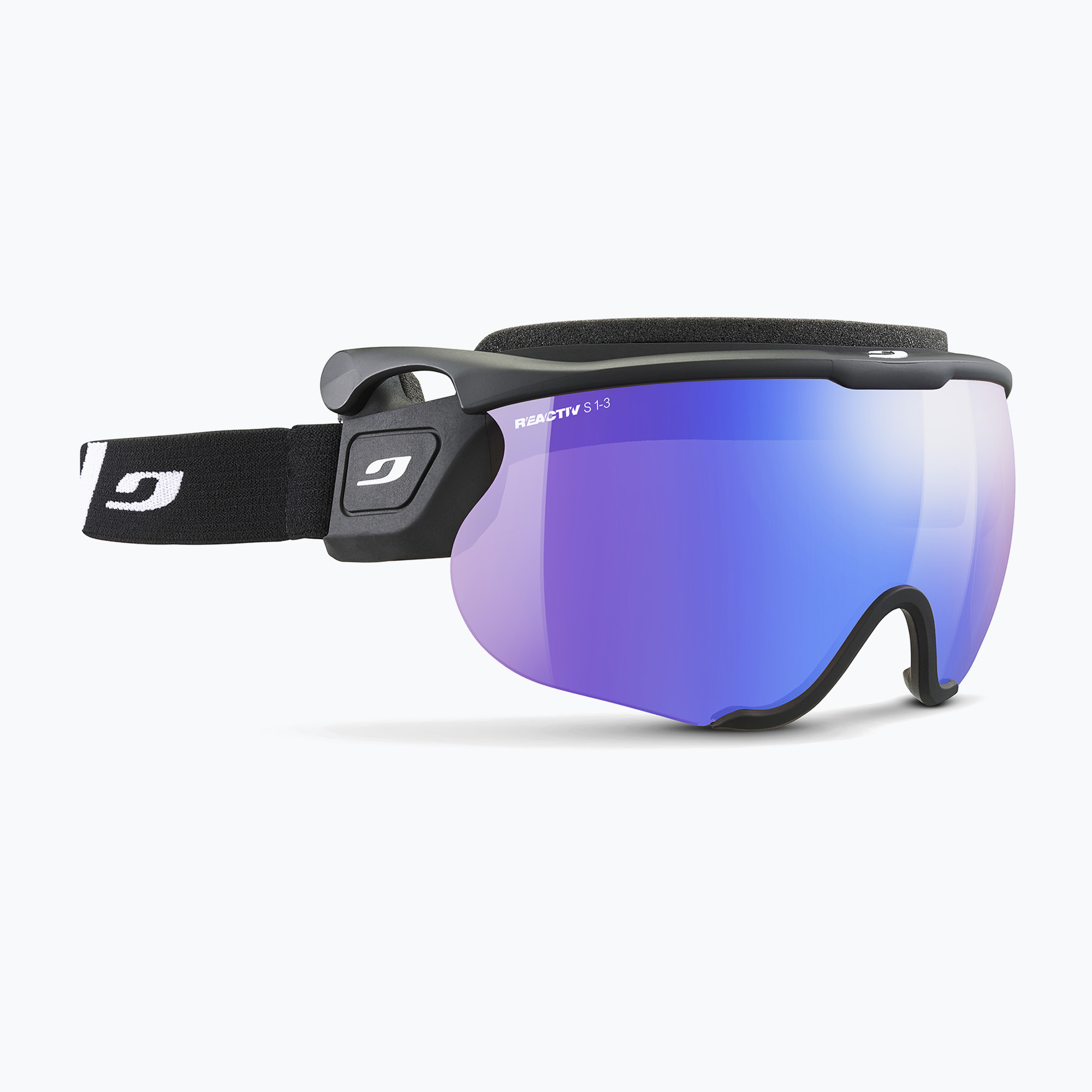 Предпазни ски очила Julbo Sniper Evo L Reactiv High Contrast black/ black/ flash blue
