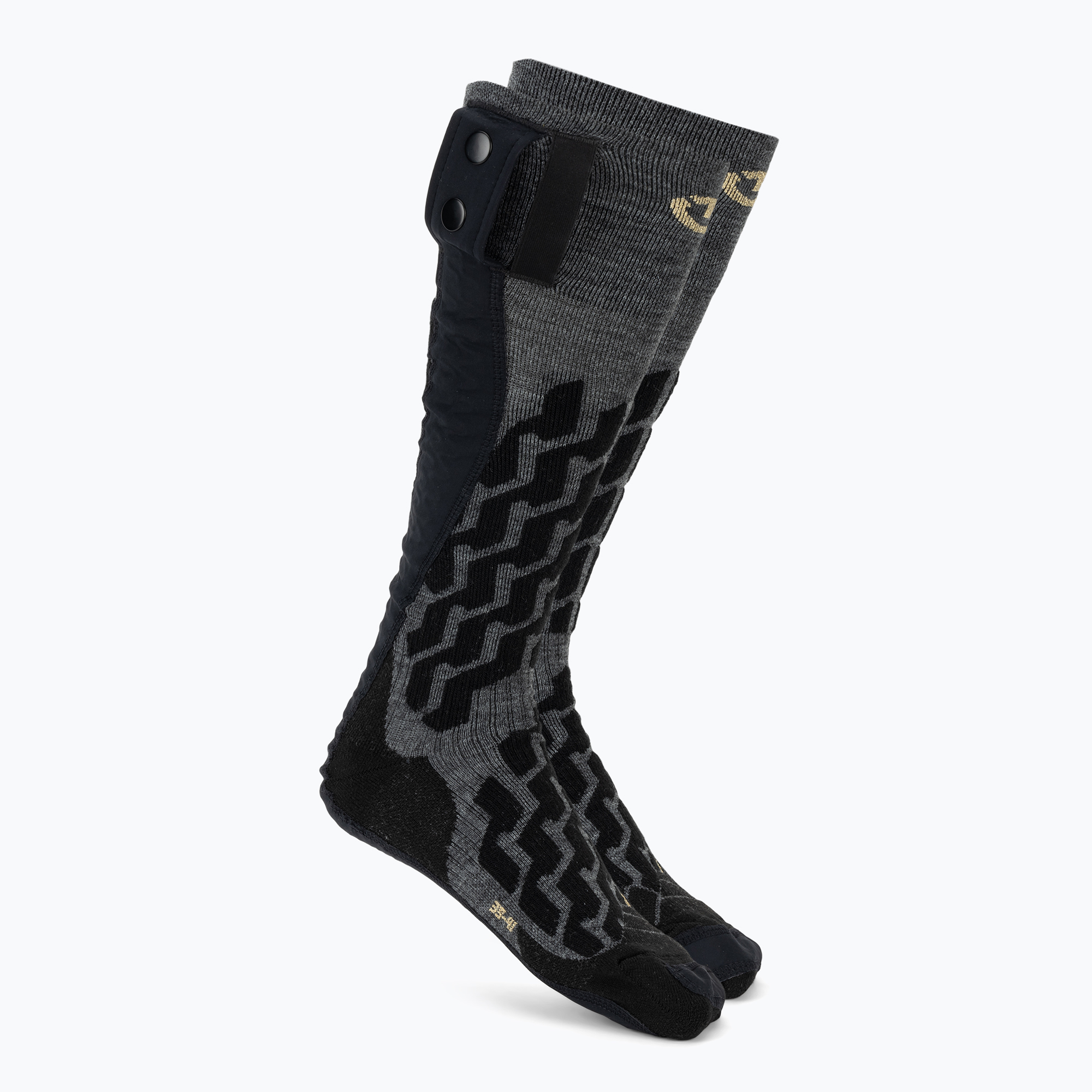 Șosete încălzite Therm-ic Powersocks Heat Fusion Uni grey/ black