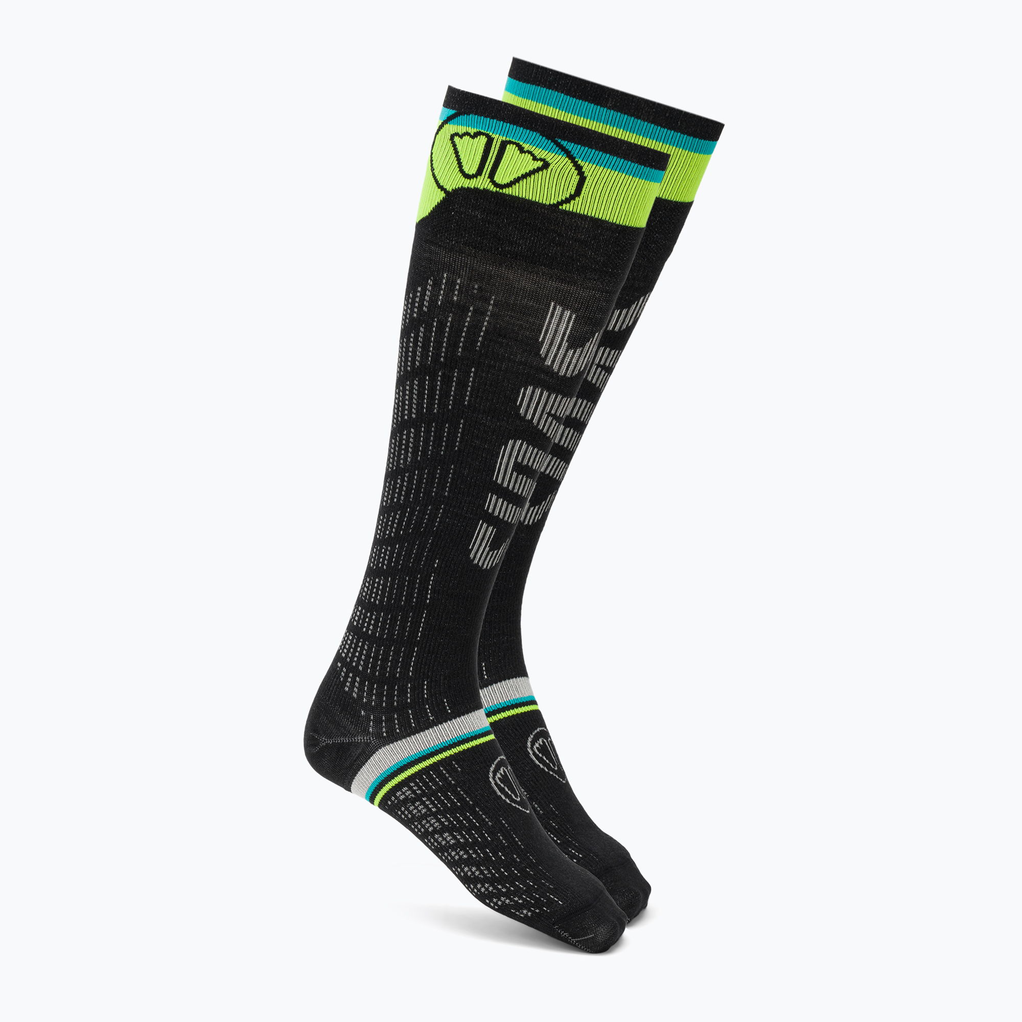 Скиорски чорапи SIDAS Ski Ultra Fit black/yellow