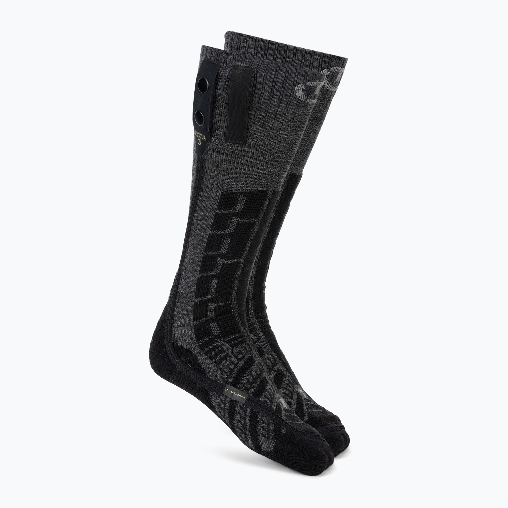 Șosete încălzite Therm-ic Comfort Socks S.E.T grey/ black