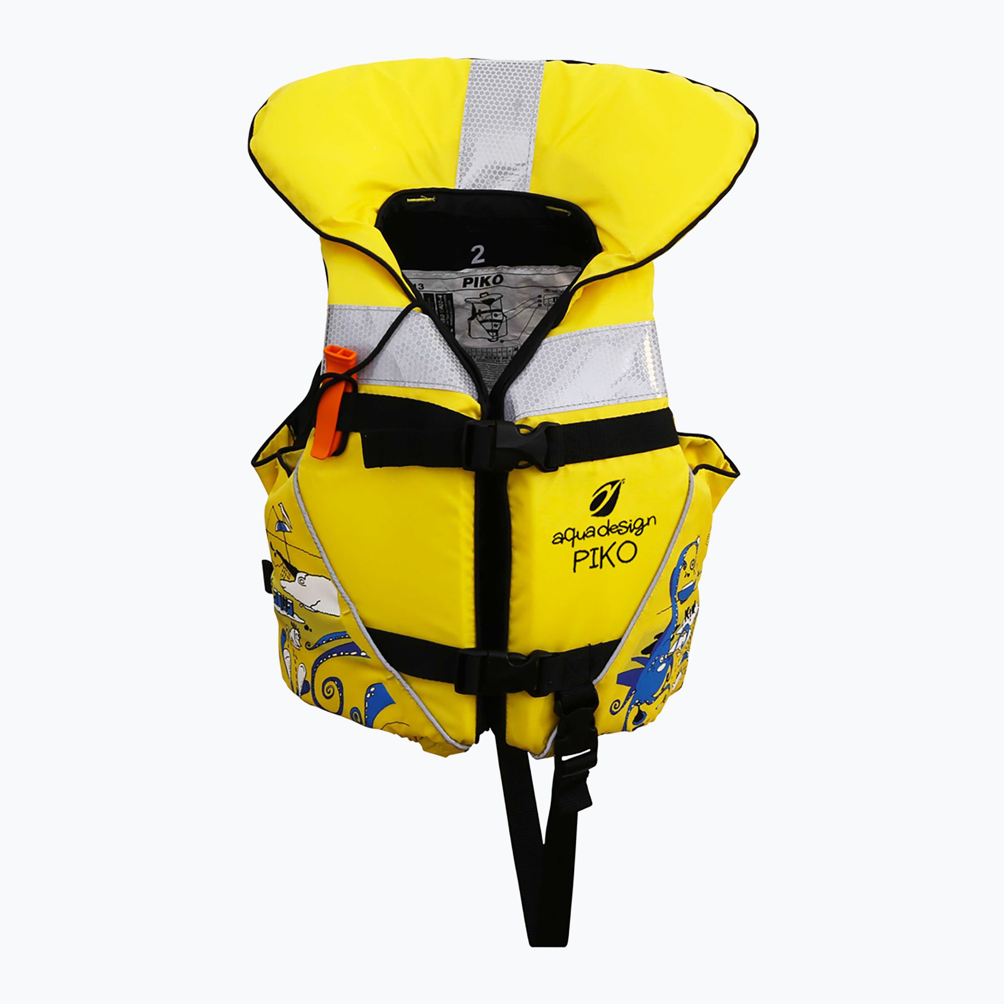 Kamizelka ratunkowa dziecięca AQUADESIGN Piko yellow 