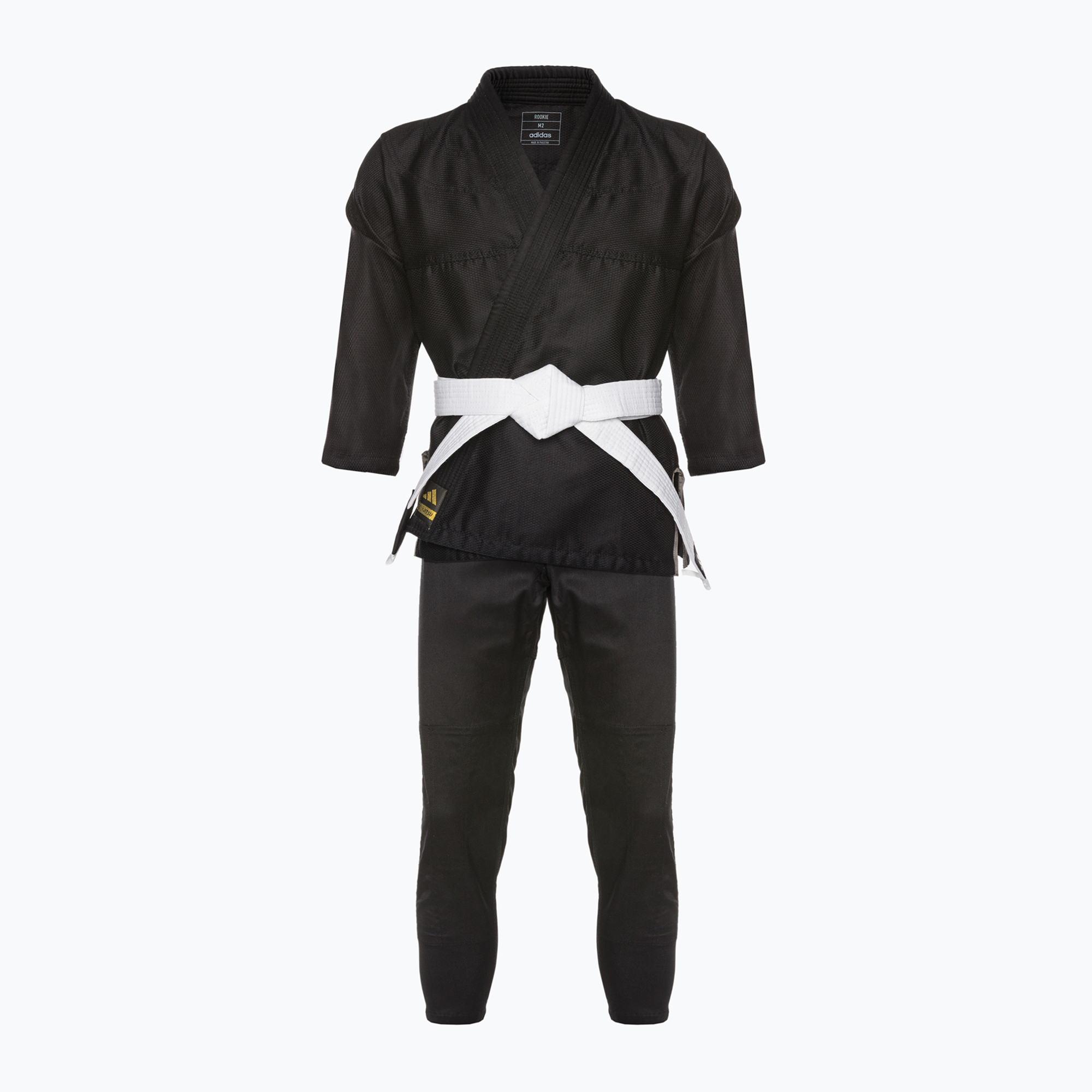 GI do brazylijskiego jiu-jitsu dziecięce adidas Rookie black/gold 