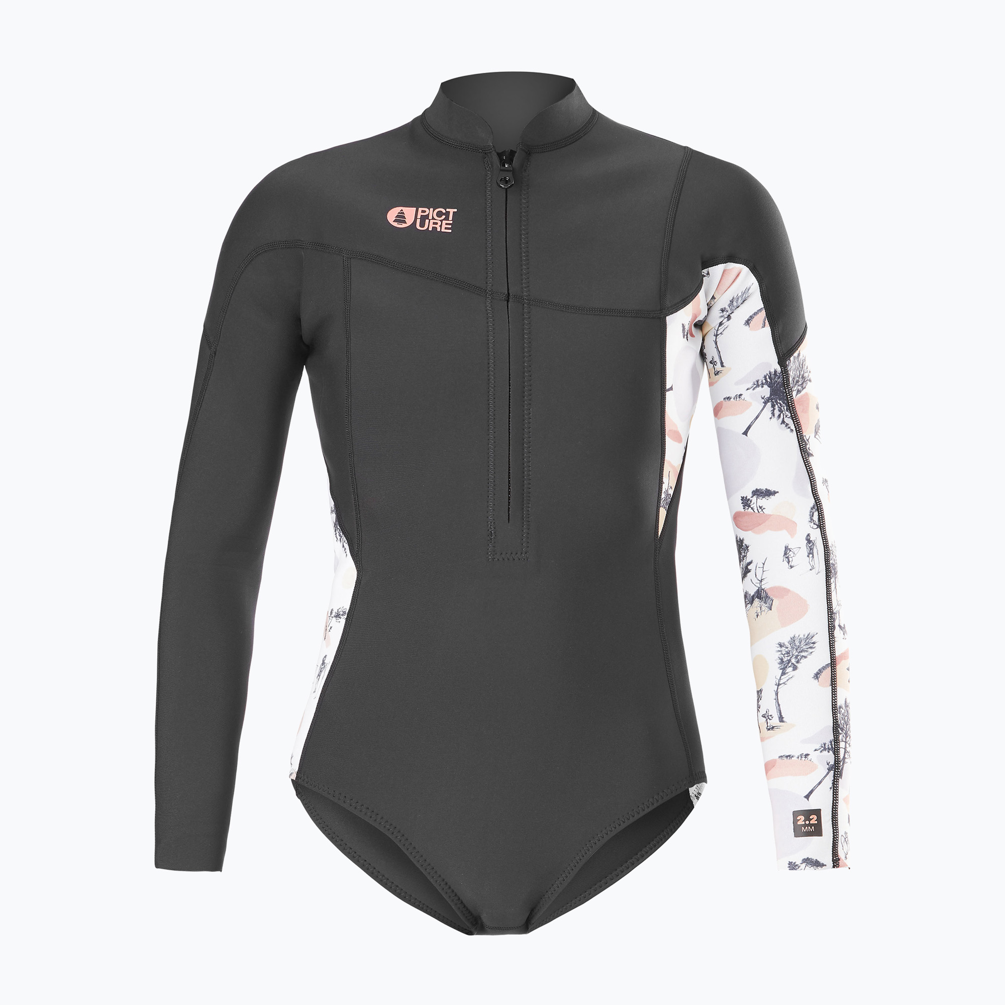 Pianka do pływania damska Picture Meta 2/2 mm Front Zip pyla 