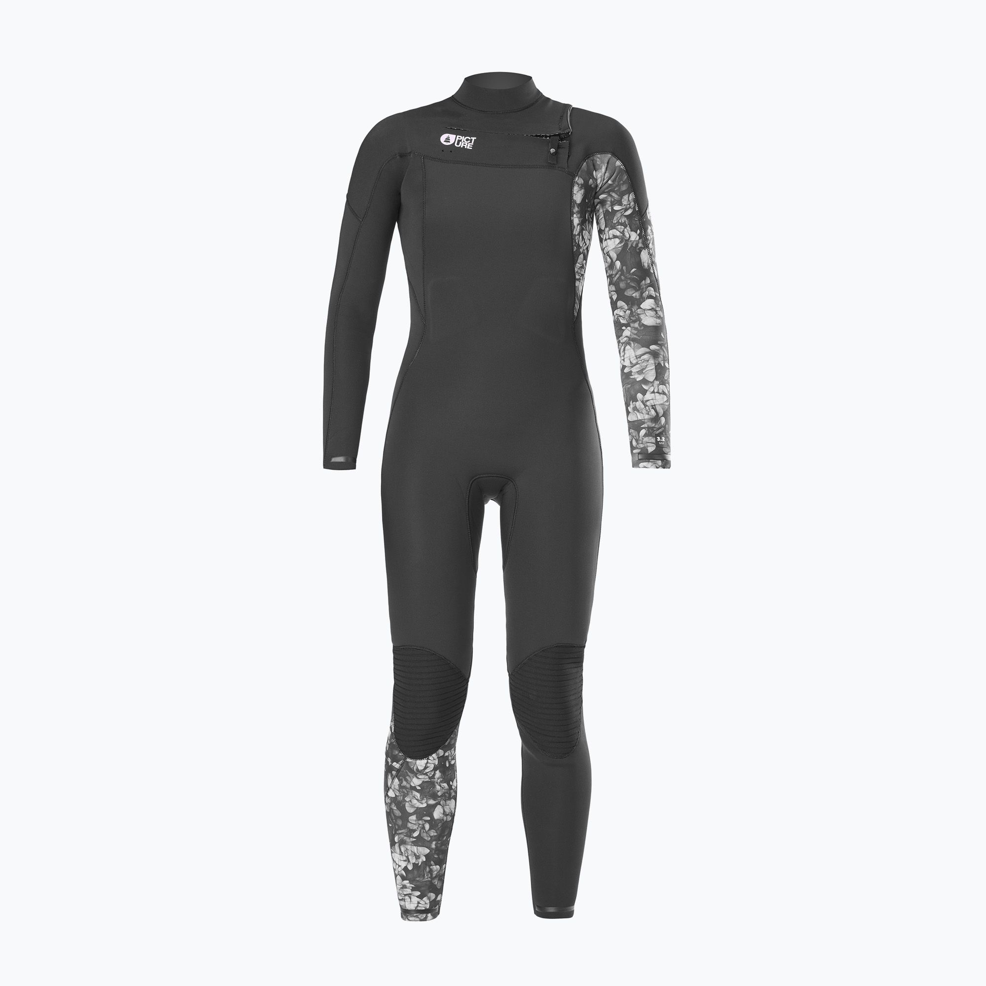 Pianka do pływania damska Picture Equation 3/2 mm Front Zip iberis white 